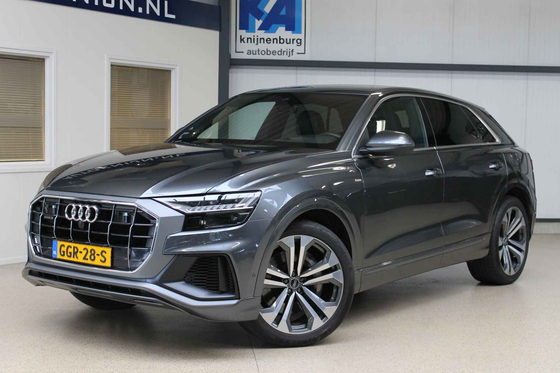 Audi Q8 55 TFSIe 380pk quattro Pro Line S | Luchtvering | Stoelen elek verstelbaar + geheugen, geventileerd & verwarmd | 360° camera | 100% (Dealer) onderhouden label - 2/74