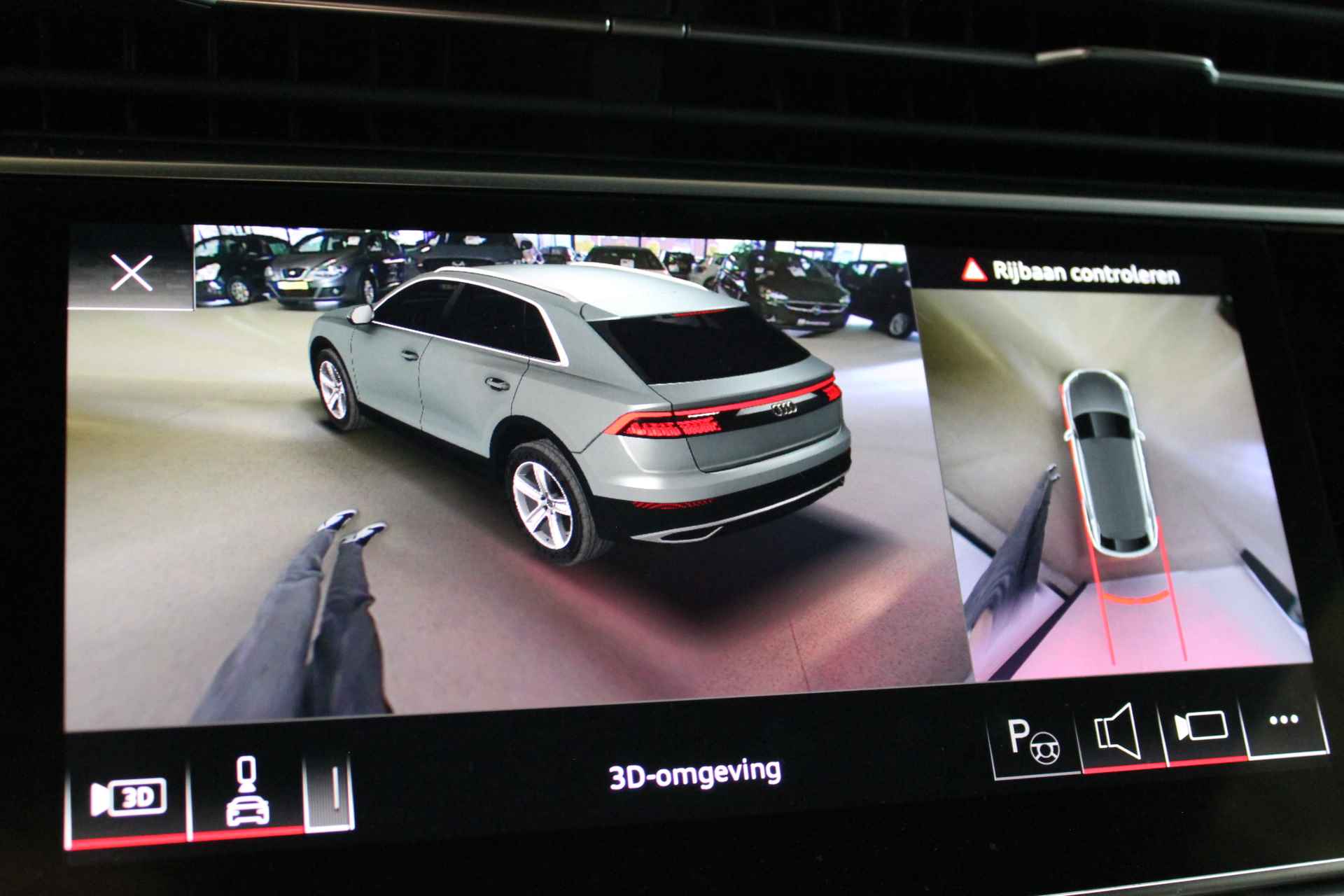 Audi Q8 55 TFSIe 380pk quattro Pro Line S | Luchtvering | Stoelen elek verstelbaar + geheugen, geventileerd & verwarmd | 360° camera | 100% (Dealer) onderhouden label - 67/74