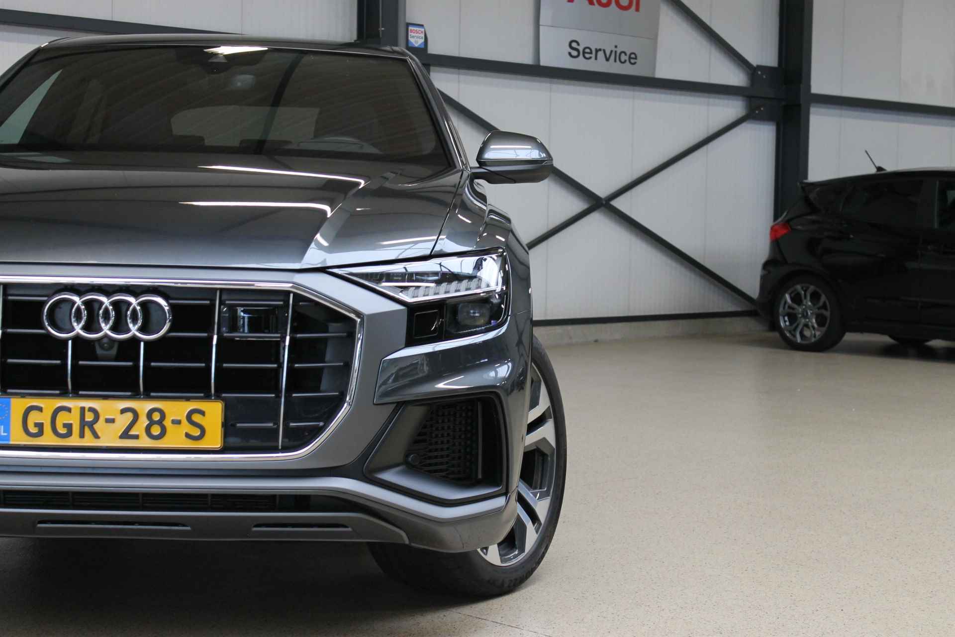 Audi Q8 55 TFSIe 380pk quattro Pro Line S | Luchtvering | Stoelen elek verstelbaar + geheugen, geventileerd & verwarmd | 360° camera | 100% (Dealer) onderhouden label - 6/75