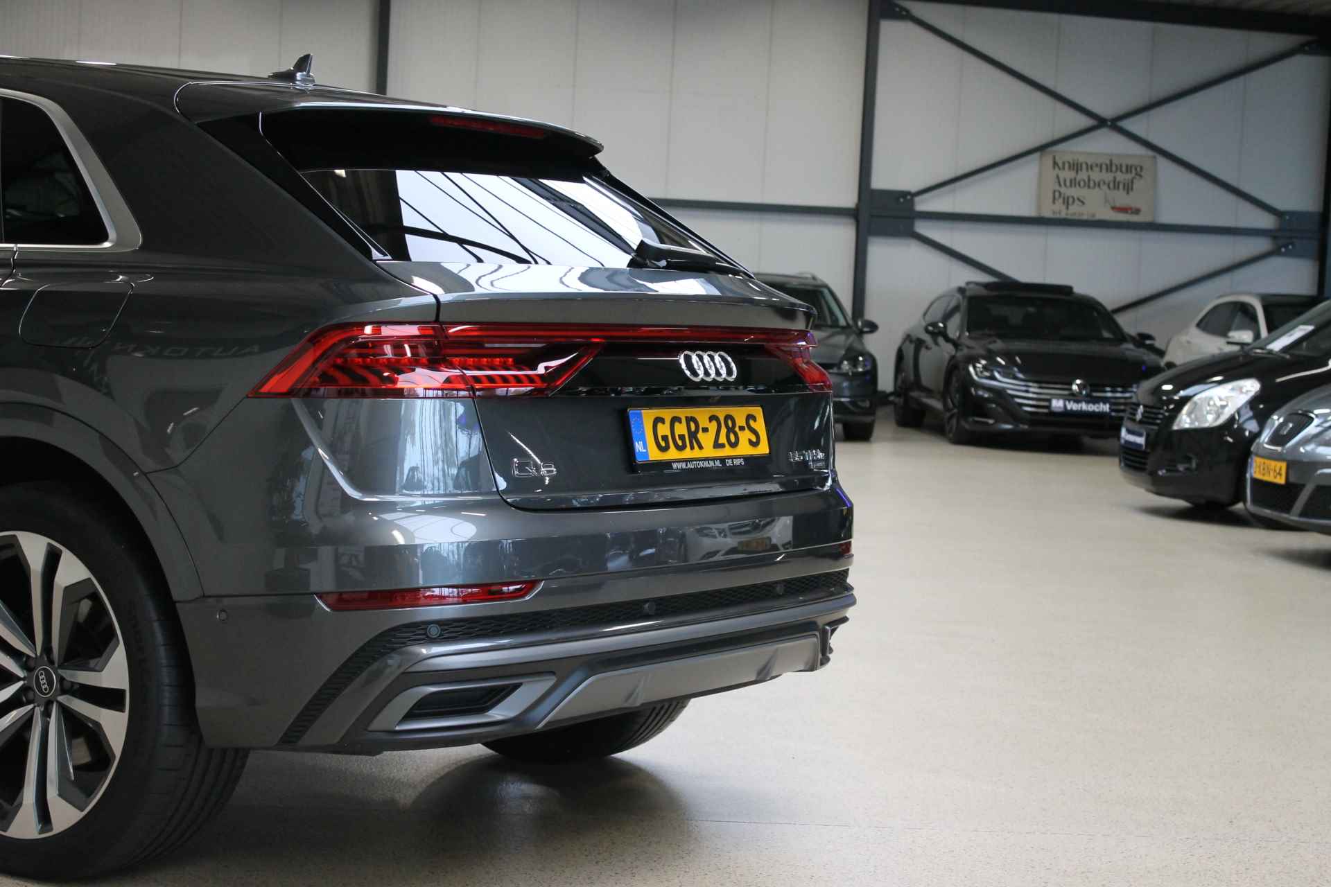 Audi Q8 55 TFSIe 380pk quattro Pro Line S | Luchtvering | Stoelen elek verstelbaar + geheugen, geventileerd & verwarmd | 360° camera | 100% (Dealer) onderhouden label - 13/75