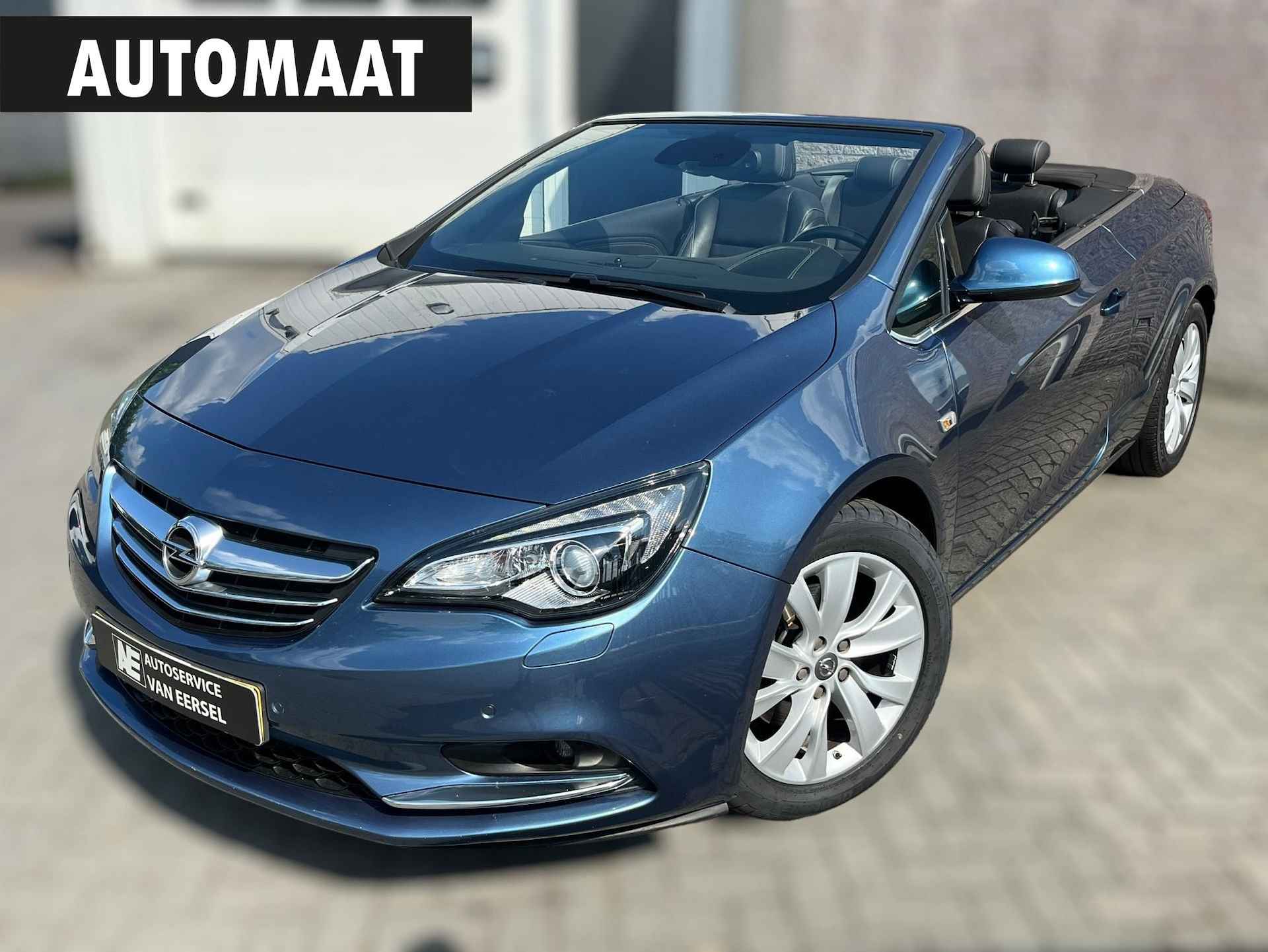 Opel Cascada 1.6 Turbo Innovation 170PK / CABRIO / AUTOMAAT / CAMERA / NAVI / CRUISE / STOELVERW. / LEDER - 1/35