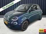 Fiat 500C La Prima 42 kWh (119 PK) 1e-Eig. Fiat-Dealer-Onderh. BOVAG-Garantie. NL-Auto. Parelmoer, Leer, Elek.-Schuifdak, Navigatie/Apple-Carplay/Android-Auto, Adaptive-Cruisecontrol, Keyless-Entry/Start, Parkeersensoren-V+A,  DAB, Lm-Velgen-17Inch, Privacy-Glas