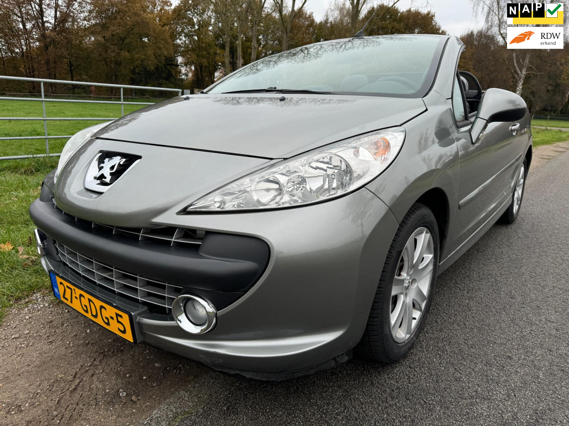 Peugeot 207 CC 1.6 VTi 1ste eigenaar met leder