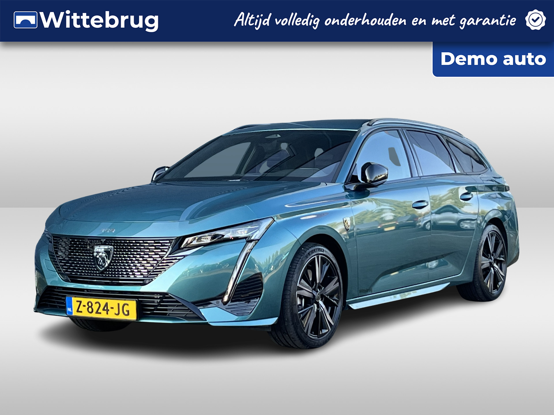 Peugeot 308 SW 1.6 Plug-in Hybrid 180 GT | 360 Graden Camera | Alcantara Bekleding | 18" Velgen