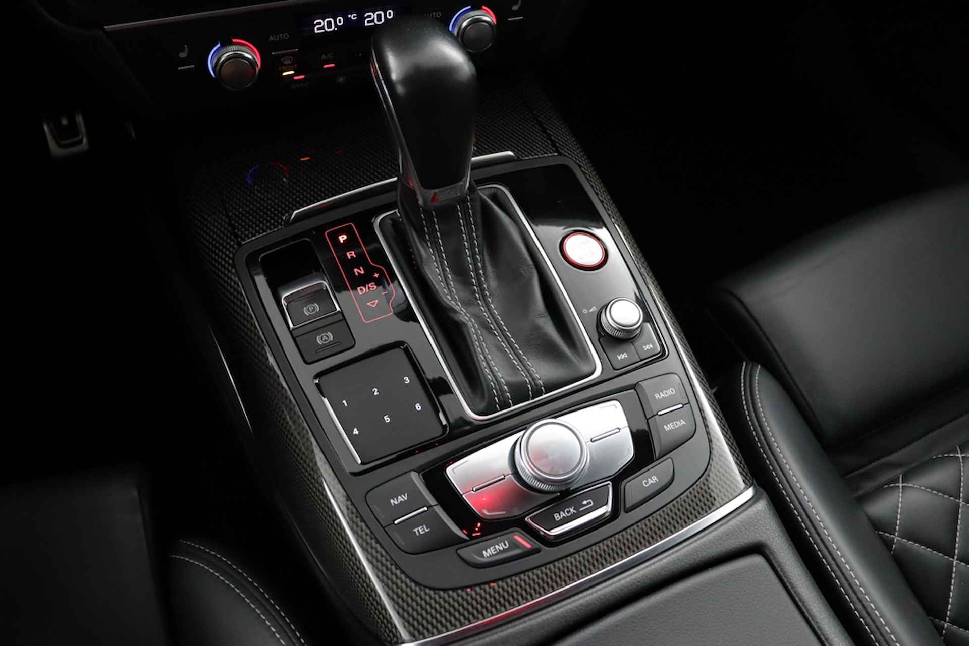 Audi S6 Avant 4.0 V8 TFSI S-LINE Pro Line Plus - 12 MND GARANTIE | Panorama | LED+ | Valcona leer | Bose Surround | Carbon -RIJKLAAR - 35/57