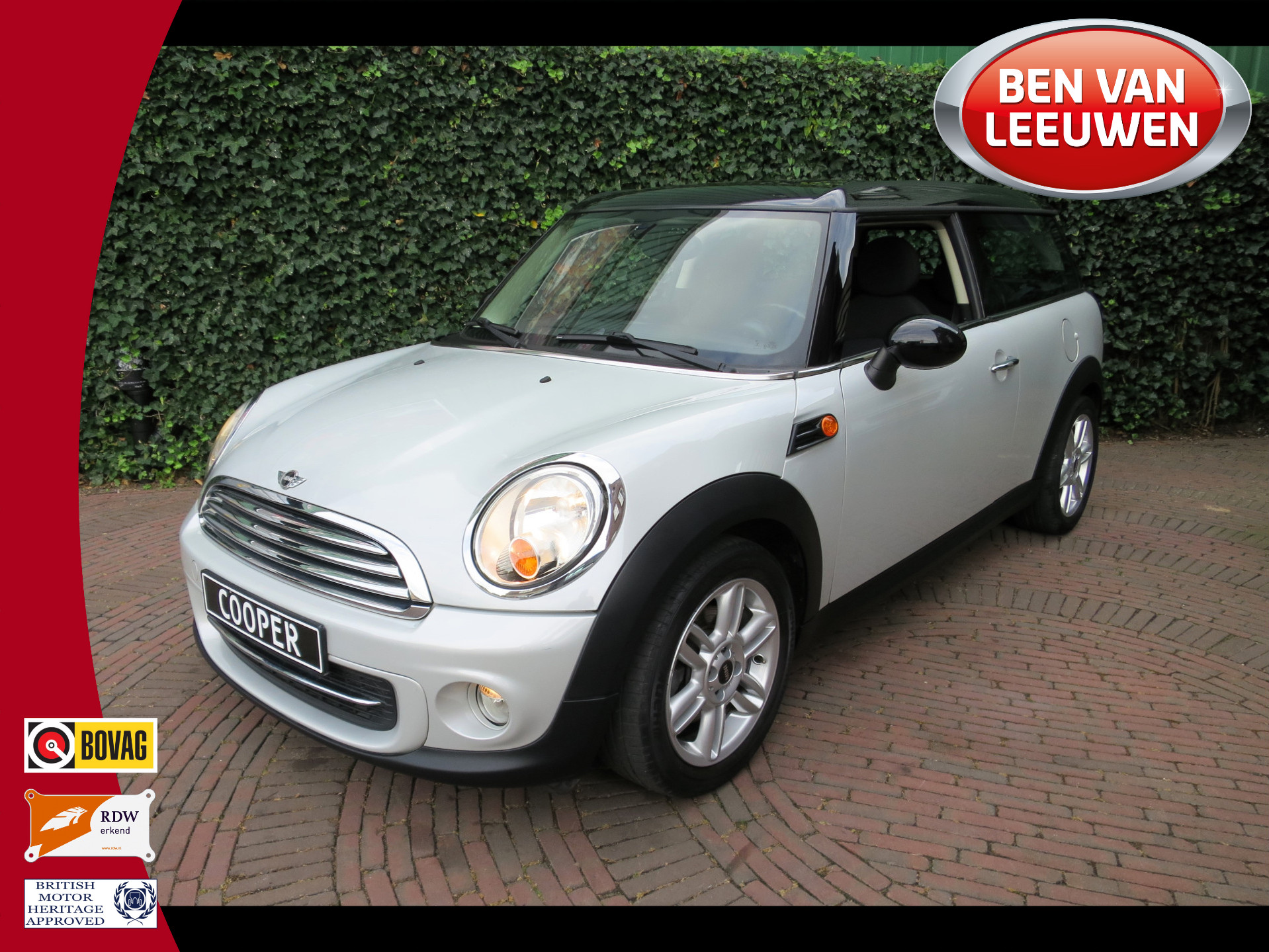 MINI Clubman 1.6 Cooper Chili R55 LCI met voorruitverw., BT, PDC, clima en 16"