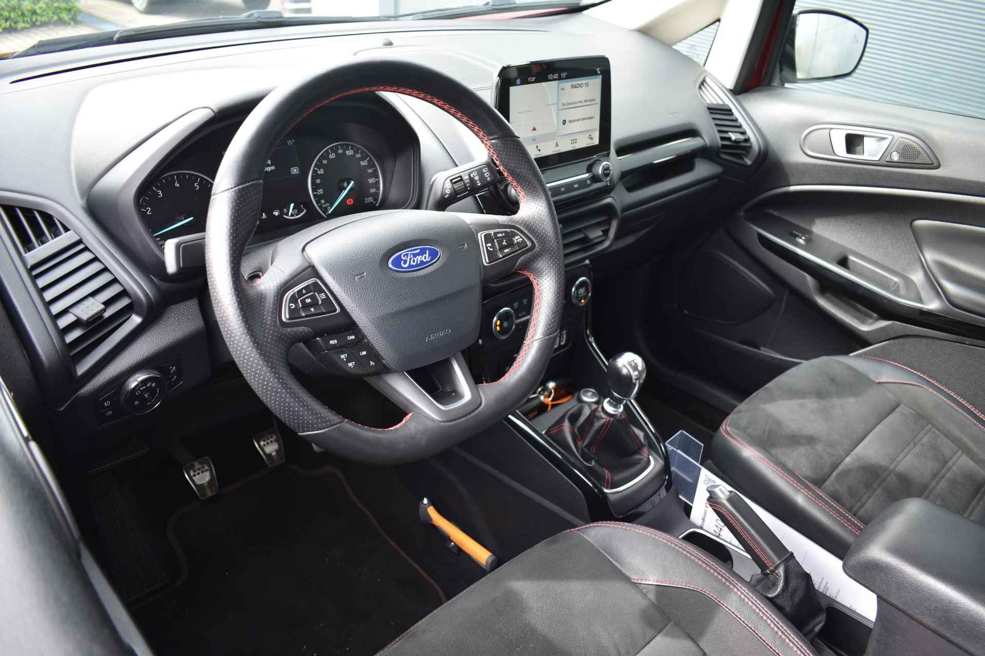 Ford EcoSport 1.0 EcoBoost ST-Line 125pk | Achteruitrijcamera | Stoelverwarming | Navigatie | Parkeersensoren | LMV 17'' - 15/36