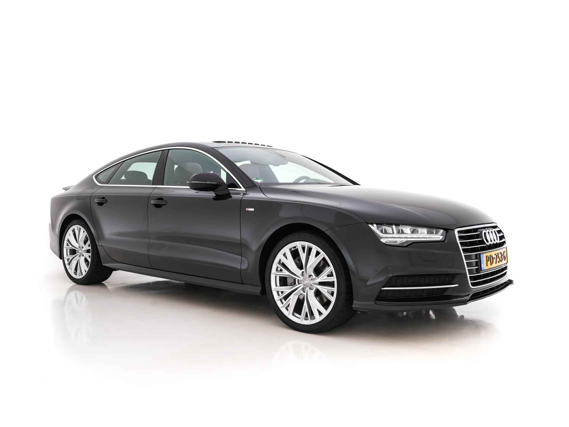 Audi A7 Sportback 3.0 TDI Quattro S-Line-Sportpack Edition Aut. *PANO | DESIGN-FULL-LEATHER  | FULL-LED | BOSE-SURROUND | NAVI-FULLMAP | ECC | SHIFT-PADDLES | PDC | AIR-SUSPENSION | CRUISE | SPORT-SEATS | 20 "ALU*