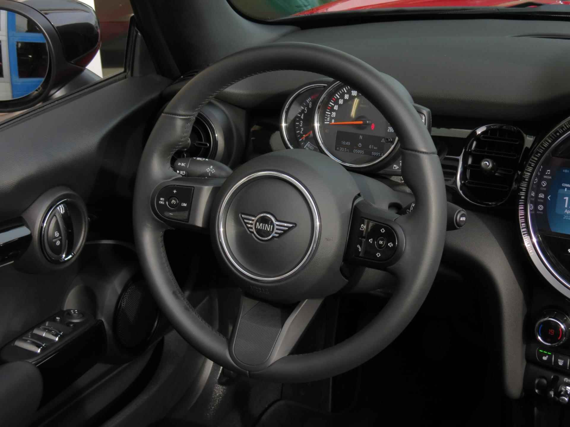 Mini Mini Cabrio 1.5 Cooper BlackPack|Car-Play Navi|Vol Leder|LED|Clima|Stoelverw. - 9/28