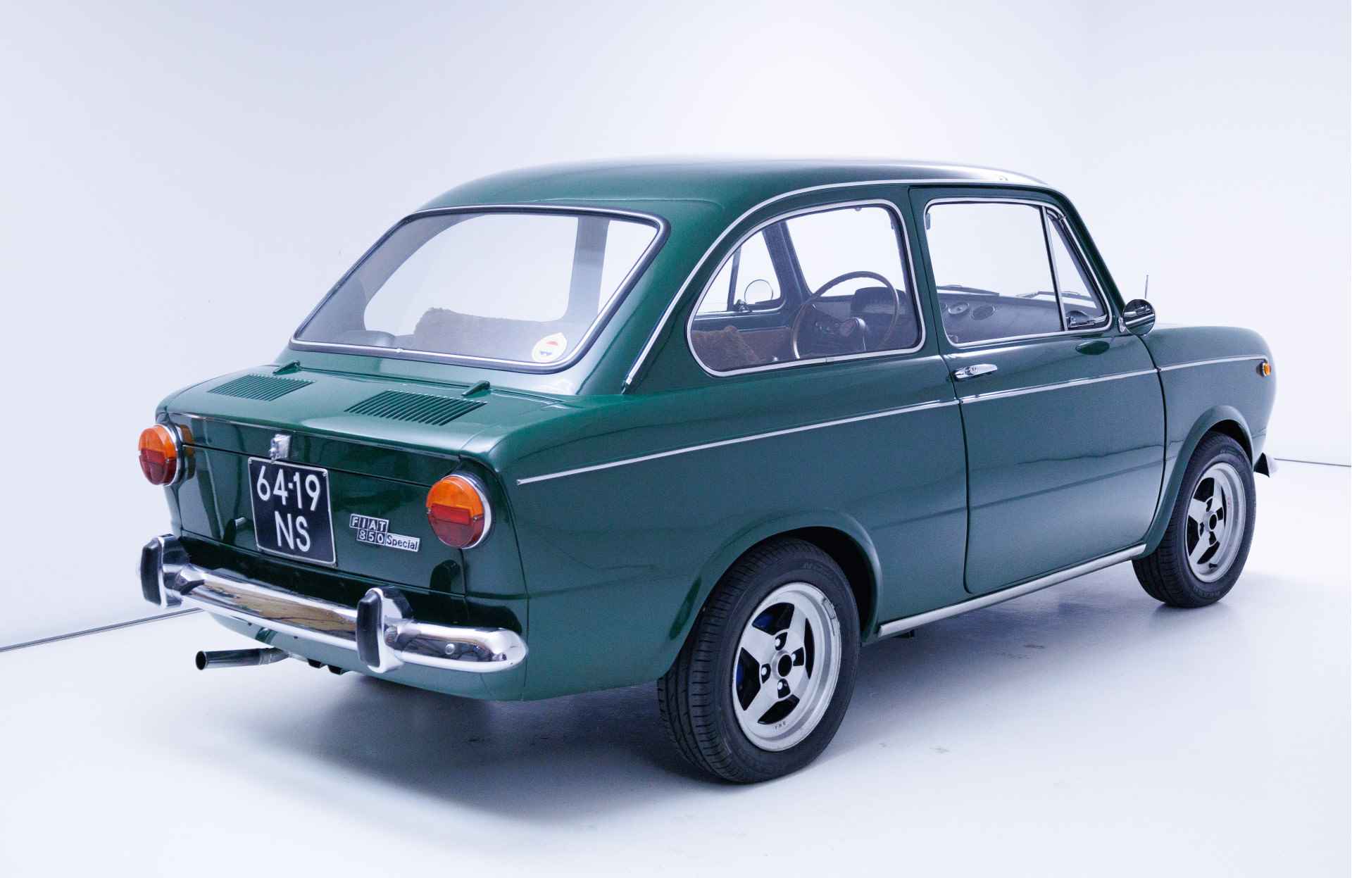 Fiat 850 D Special Compleet gerestaureerd, Sportvelgen - 11/34