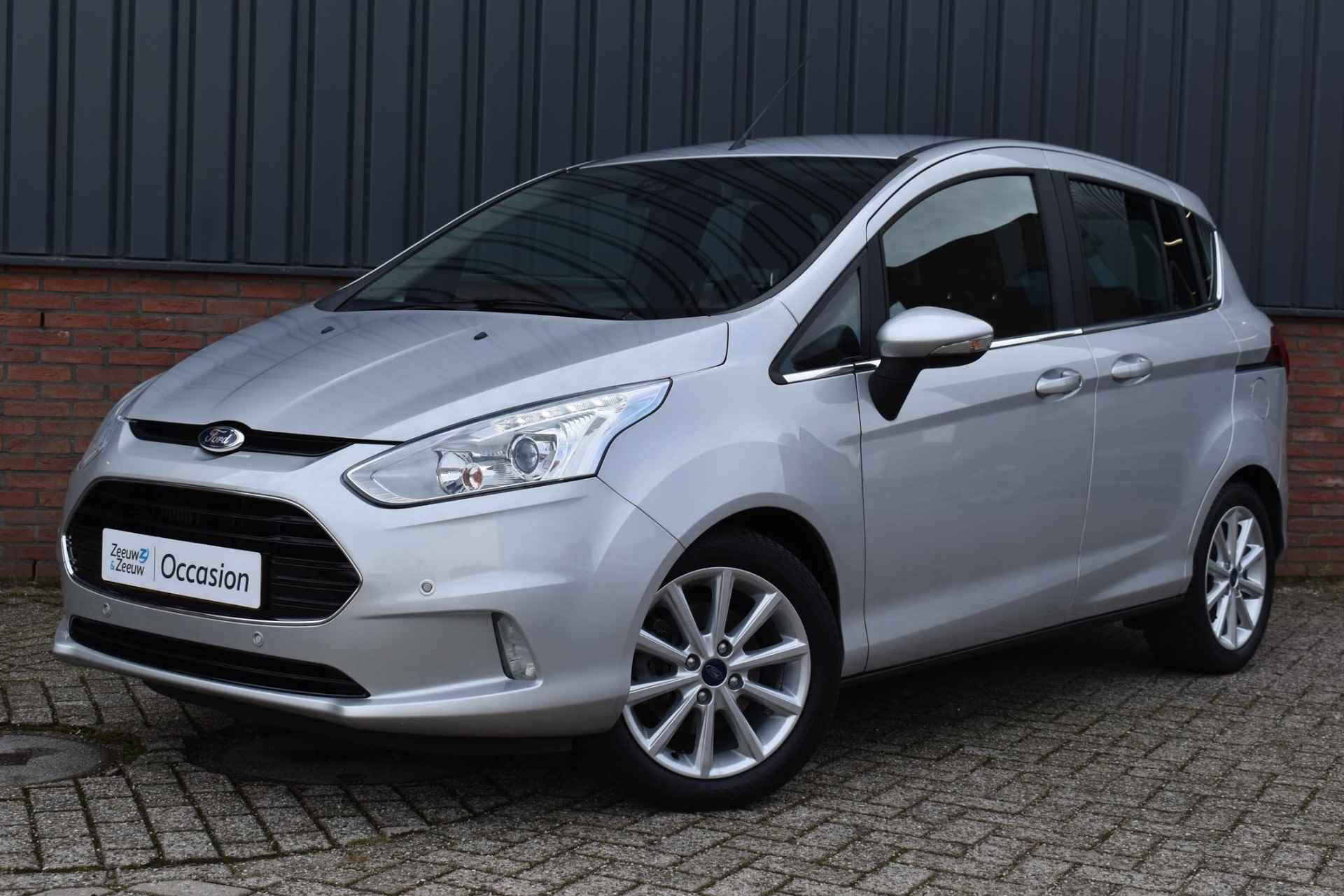 Ford B-Max 1.0 EcoBoost Titanium |Zeer nette auto|Navigatie|Hoge zit|Voorruitverwarming|Dealer onderhouden| - 2/34