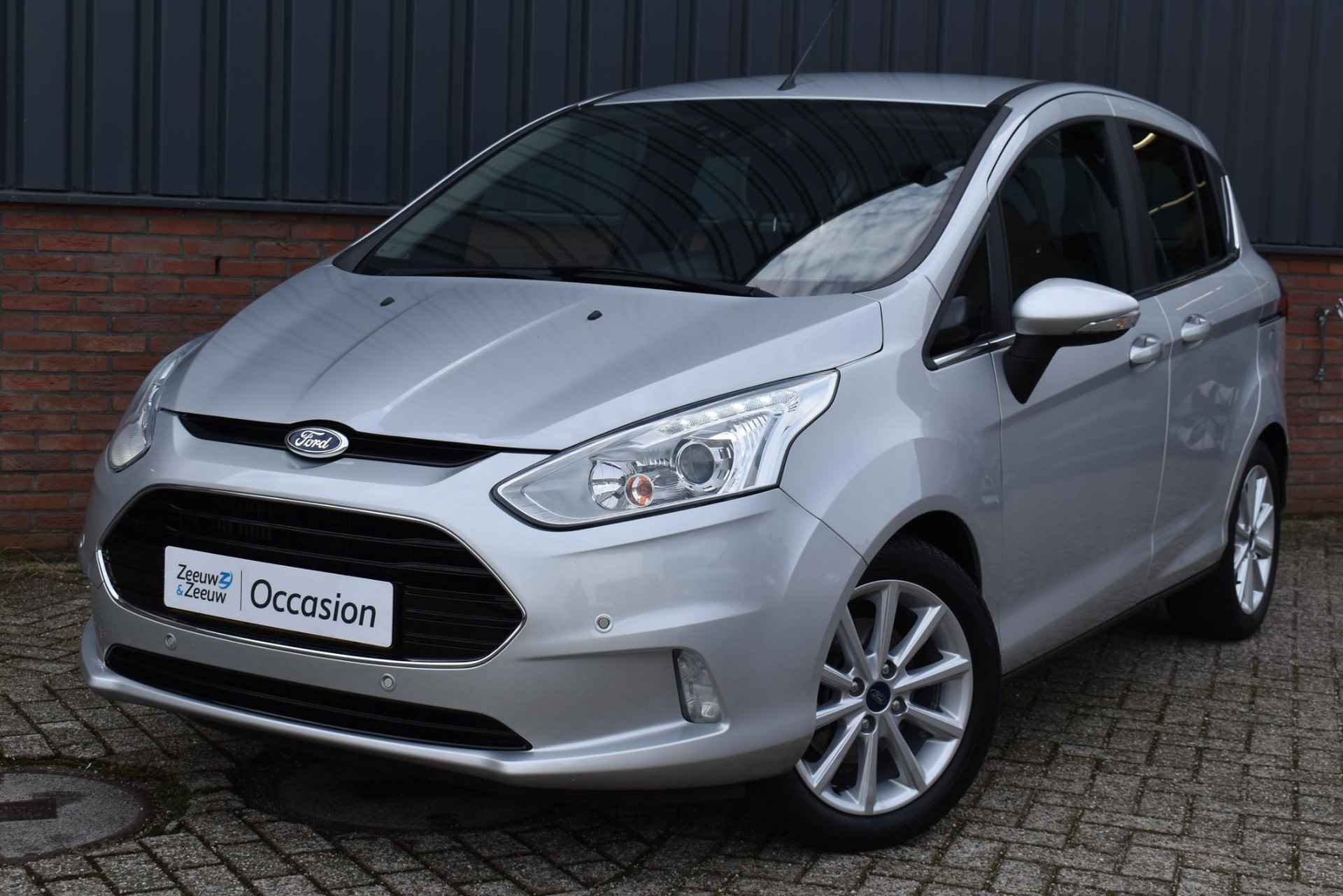 Ford B-Max 1.0 EcoBoost Titanium |Zeer nette auto|Navigatie|Hoge zit|Voorruitverwarming|Dealer onderhouden| - 4/34