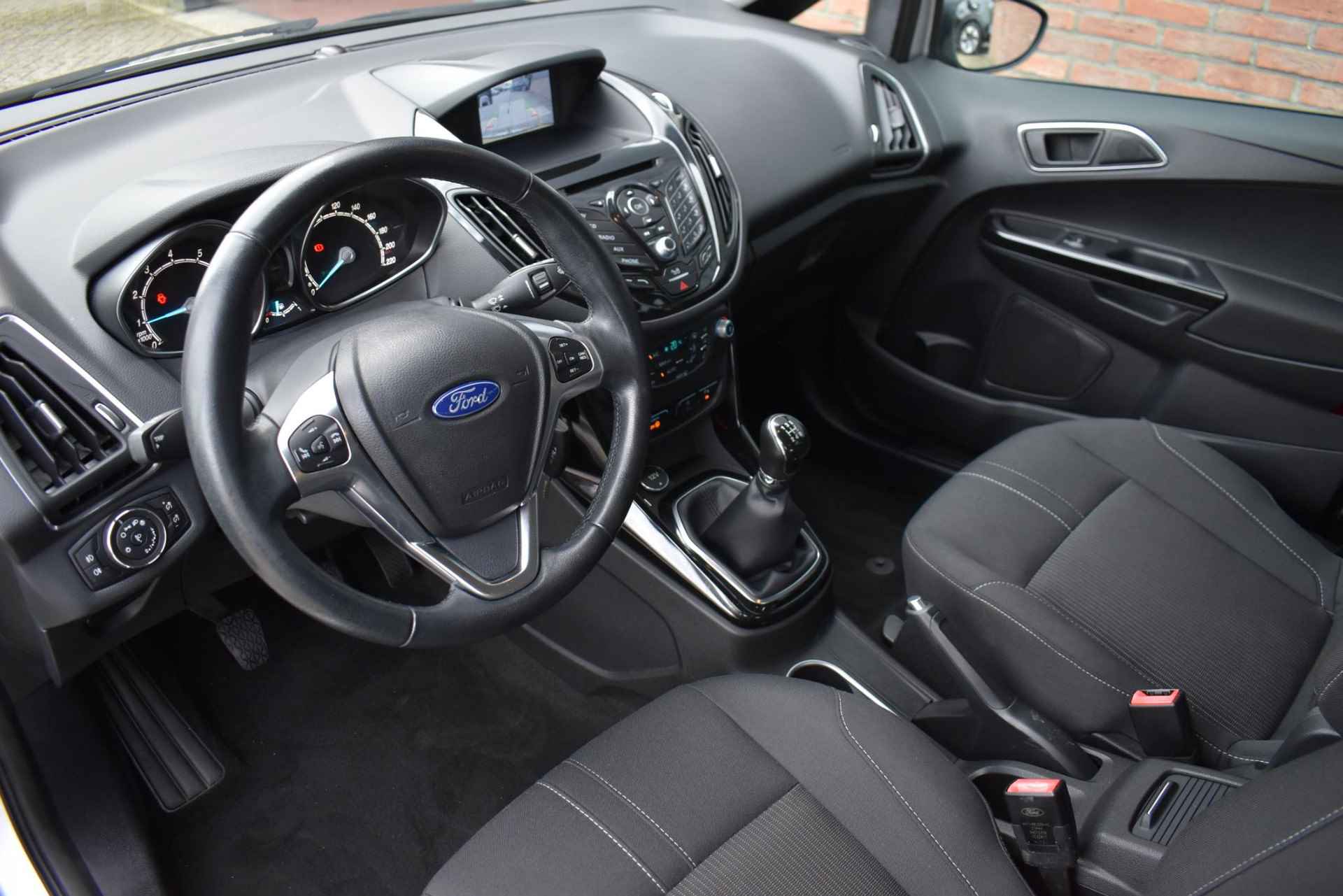 Ford B-Max 1.0 EcoBoost Titanium |Zeer nette auto|Navigatie|Hoge zit|Voorruitverwarming|Dealer onderhouden| - 7/34