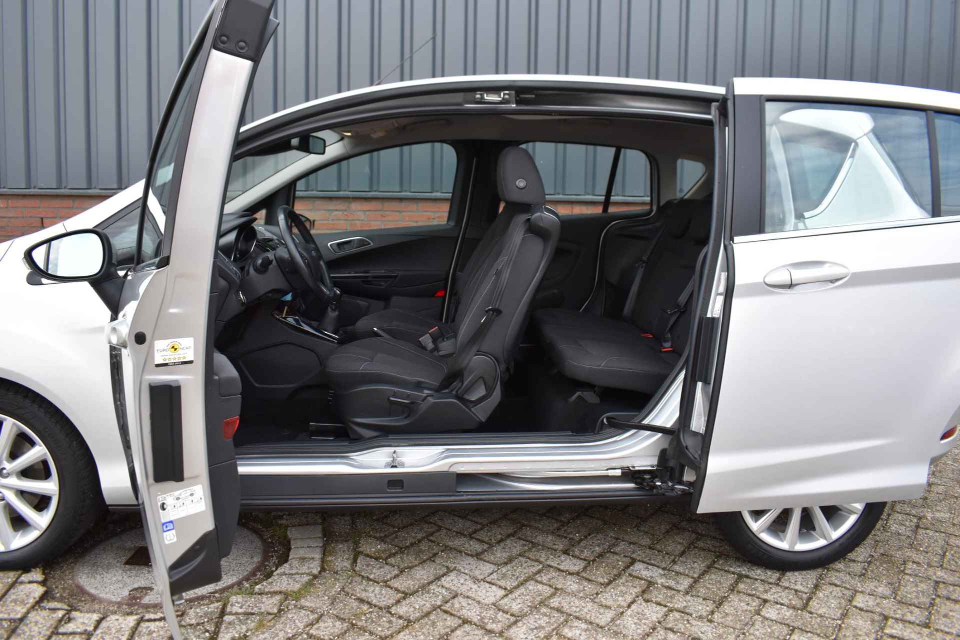 Ford B-Max 1.0 EcoBoost Titanium |Zeer nette auto|Navigatie|Hoge zit|Voorruitverwarming|Dealer onderhouden| - 12/34