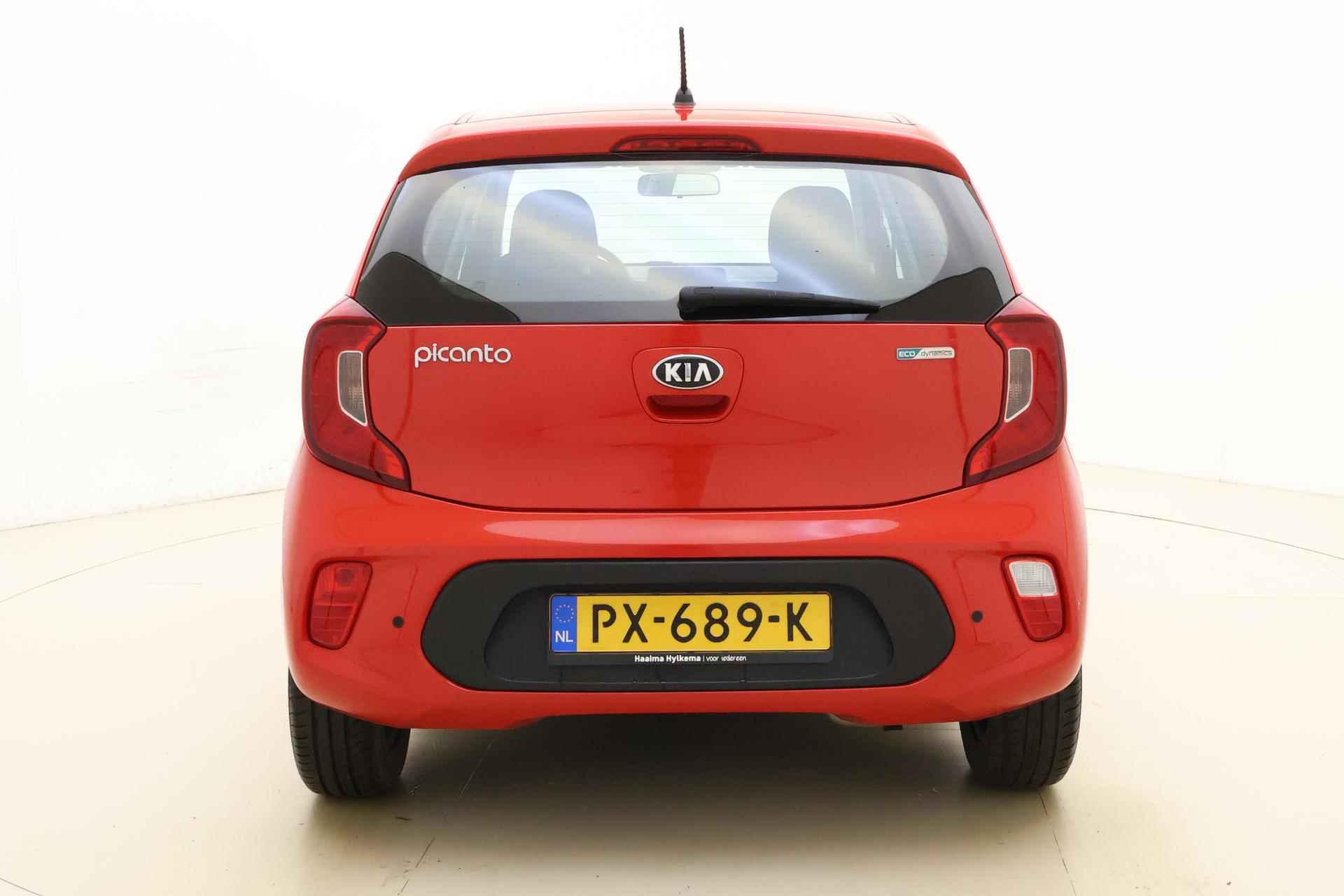 Kia Picanto 1.0 CVVT EconomyPlusLine 67 PK | Handgeschakeld | 5-Deurs | Airco | Parkeersensor | Radio | AUX | USB | Elektrische ramen | - 12/28