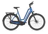 GAZELLE Chamonix C7 HMS test e-bike (504Wh) Dames Tropical Blue Glans 53cm 2024