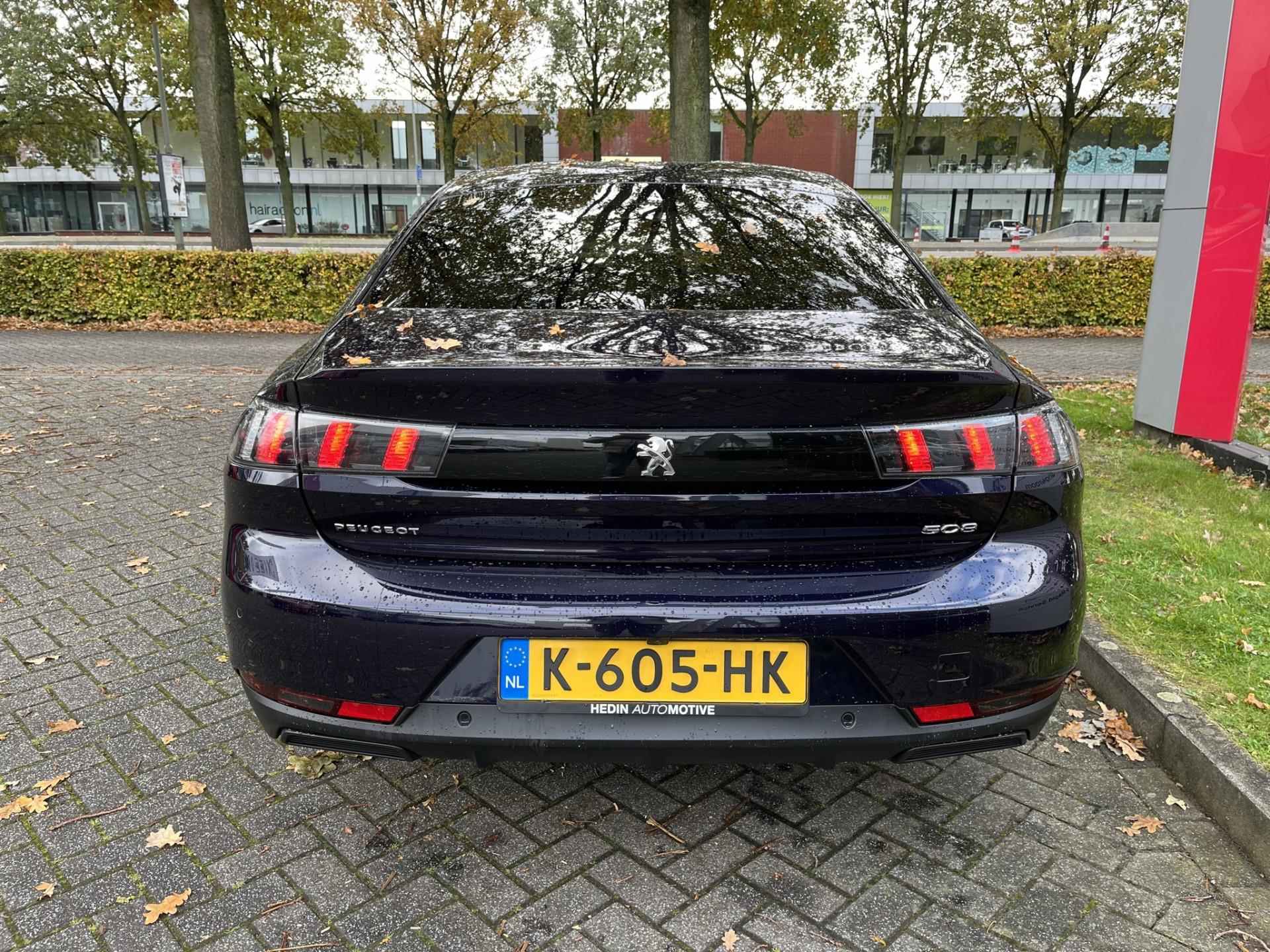 Peugeot 508 1.5 BlueHDI Blue Lease Active Avantage Automaat 1e eig., Dab, Cruise Adapt., Nav, Bluetooth, Camera - 4/32