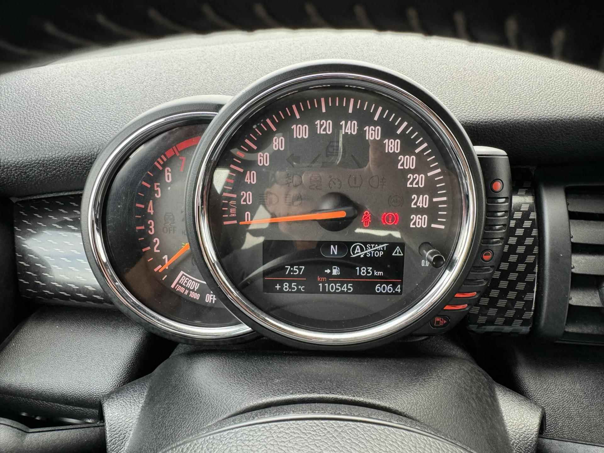Mini Mini 2.0 Cooper S Chili Climate Navigatie Bluetooth Cruise Stoelverwarming 17 inch velgen - 28/47