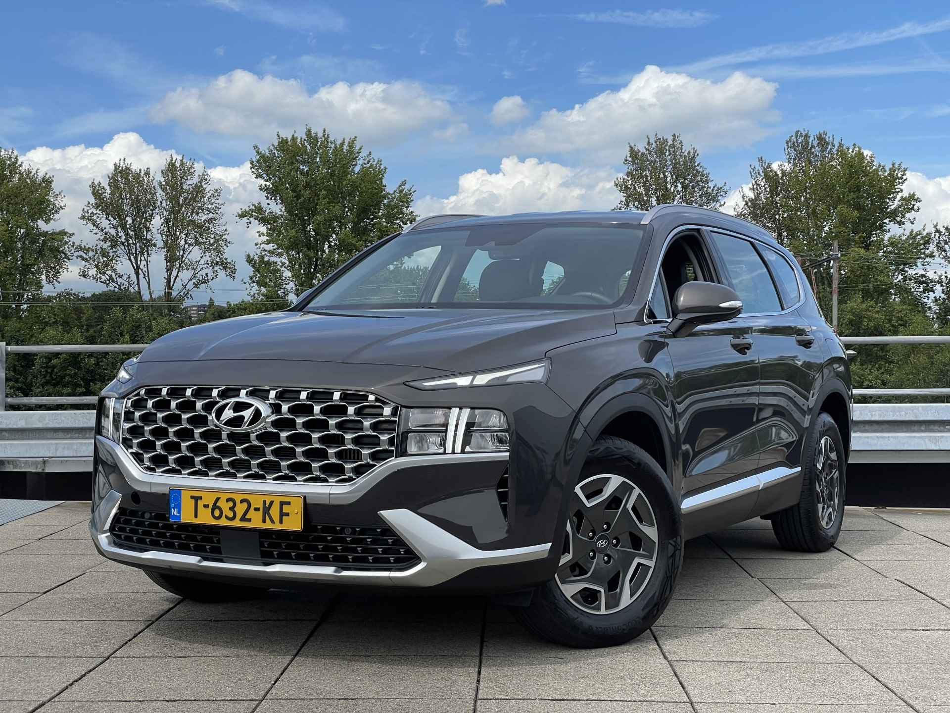 Hyundai Santa Fe 1.6 T-GDI HEV Comfort 7p. | Apple Carplay + Android Auto | Cruise Control | Rijklaarprijs! | - 4/35