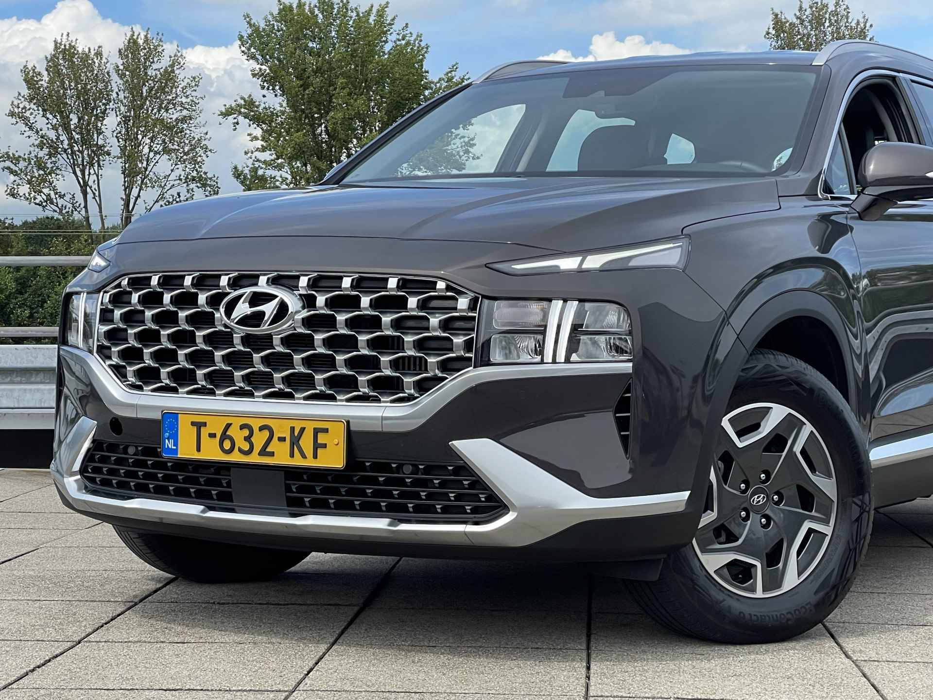 Hyundai Santa Fe 1.6 T-GDI HEV Comfort 7p. | Apple Carplay + Android Auto | Cruise Control | Rijklaarprijs! | - 5/35