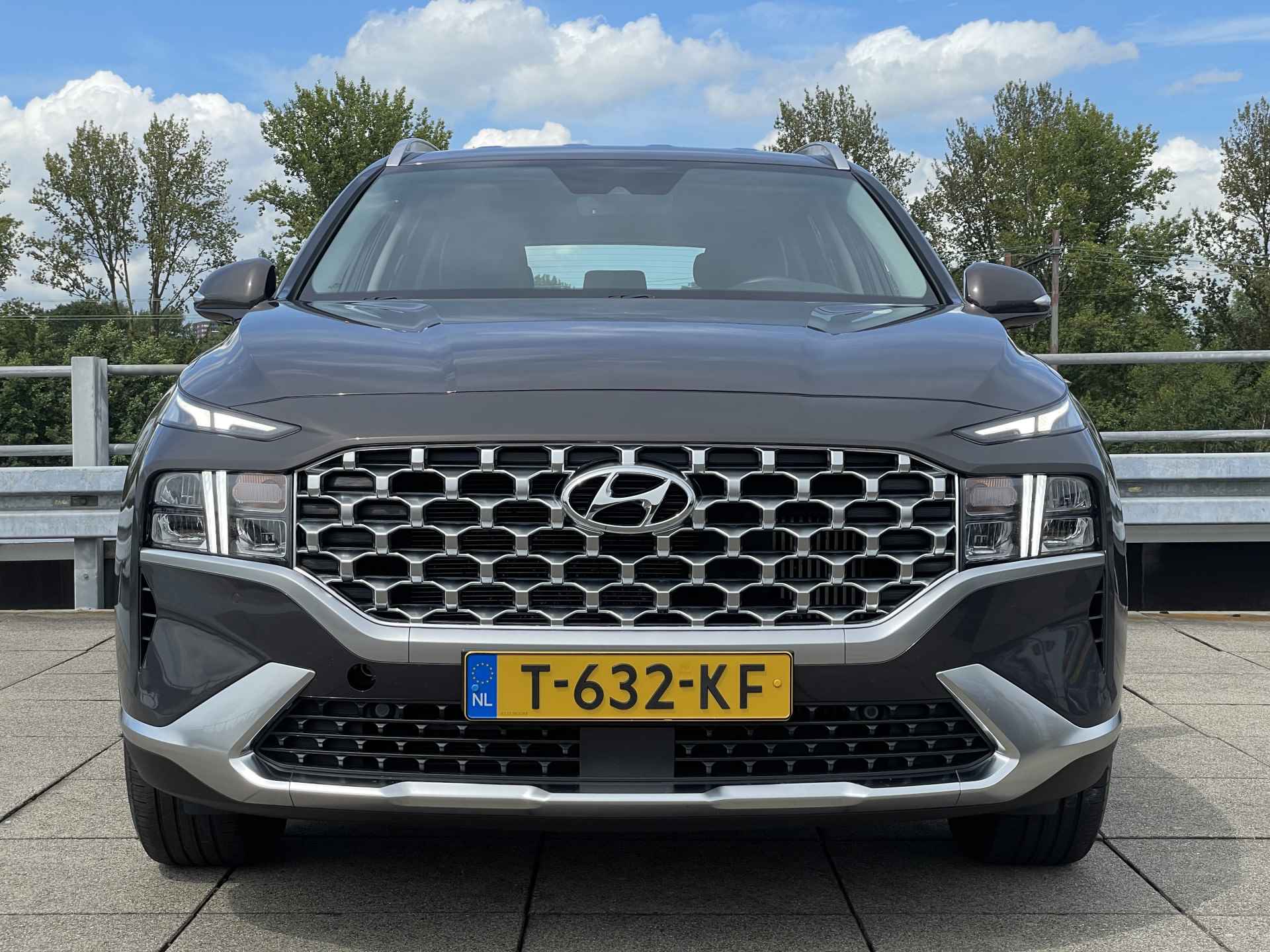 Hyundai Santa Fe 1.6 T-GDI HEV Comfort 7p. | Apple Carplay + Android Auto | Cruise Control | Rijklaarprijs! | - 9/35