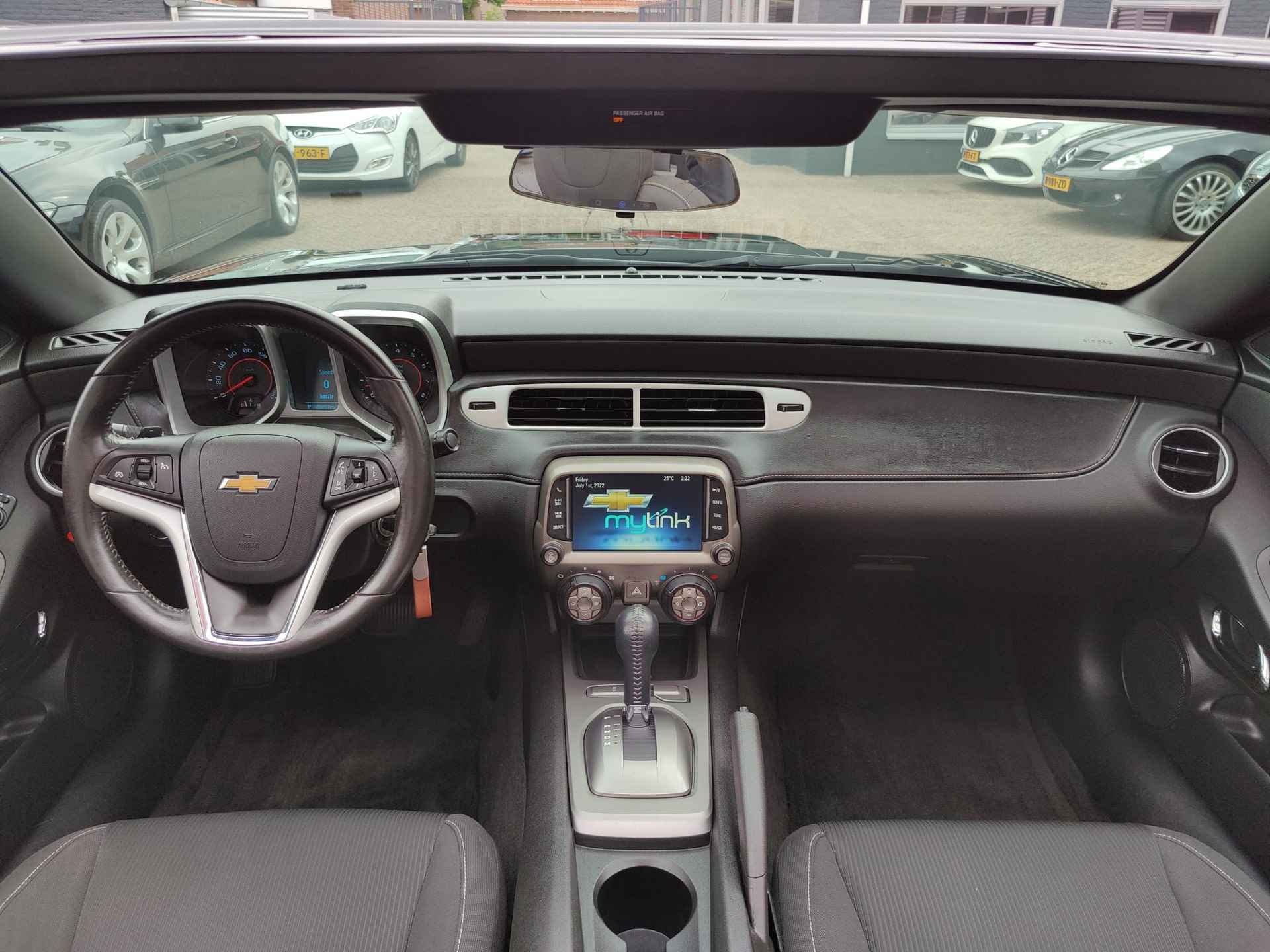 Chevrolet Camaro Cabrio 3.6 328PK, Clean Title, Airco, Apple Carplay, Cruise Contr, Bluetooth, Navigatie, Stoelverwarming, Achteruitrijcamera (MET GARANTIE*) - 19/32
