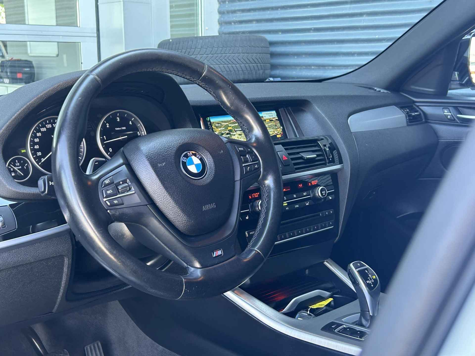 BMW X4 xDrive30d High Executive | M-Sport | Navigatie | Volledig Lederen Bekleding | Sportstoelen | ClimateControl | PDC | Xenon | - 17/35