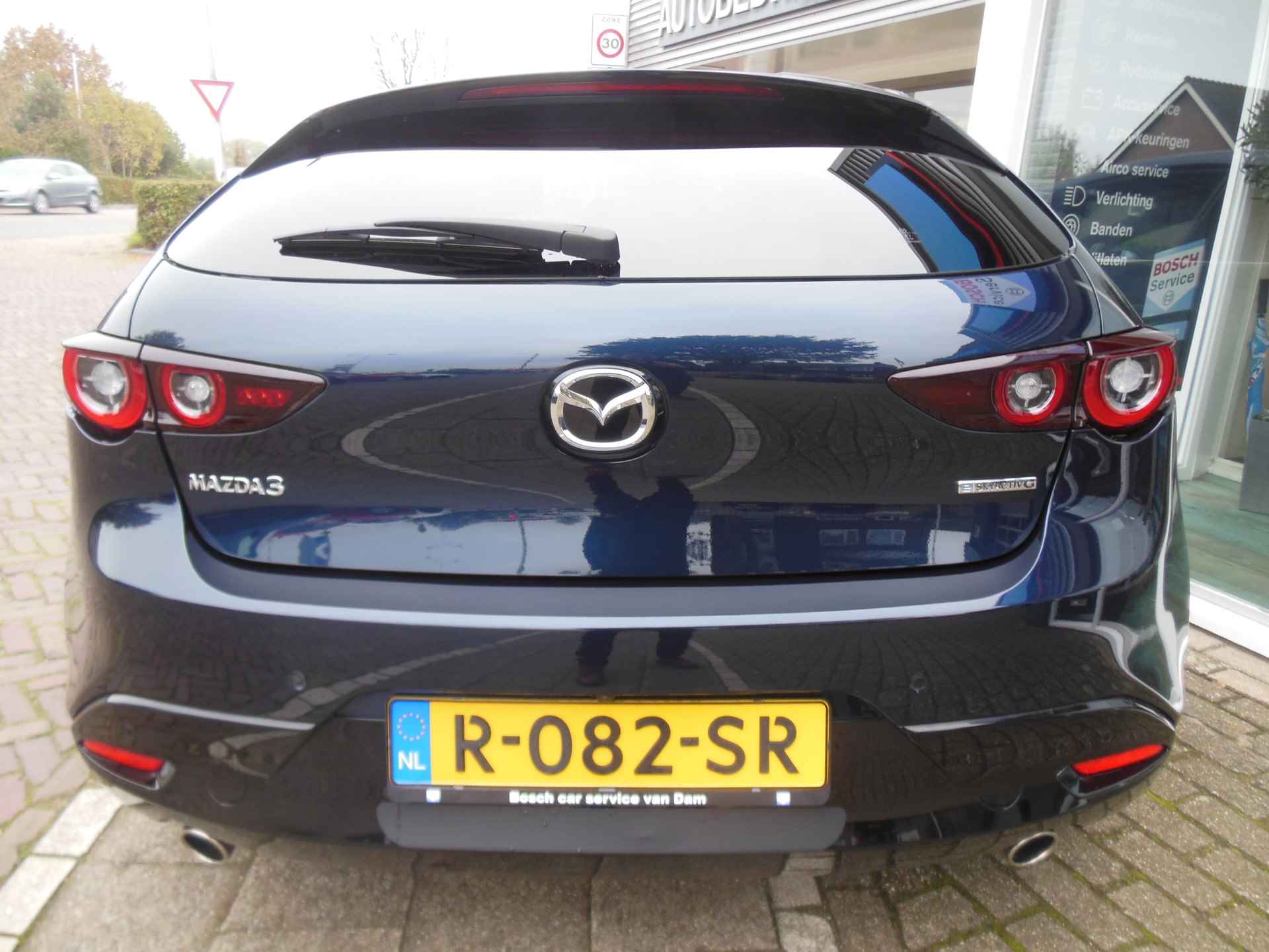 Mazda 3 2.0 e-SkyActiv-G M Hybrid 150 Sportive 12 maanden Bovag garantie automaat navi/carplay/android - 8/25