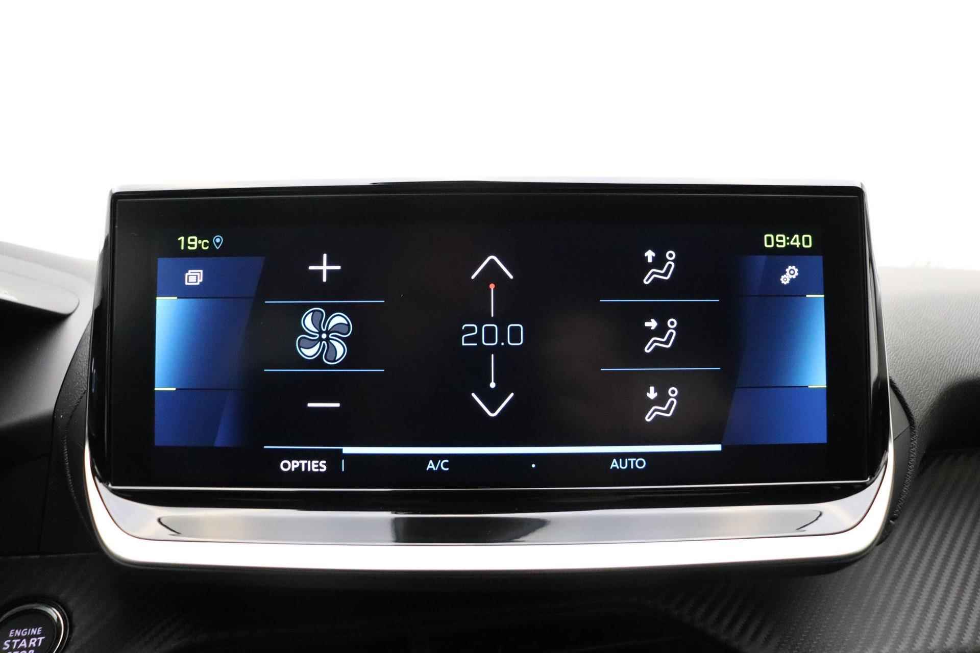 Peugeot e-208 EV Allure Pack 50 kWh | 3D cockpit | Achteruitrijcamera | Navigatie | Stoelverwarming | Climate control | Cruise control | Subsidie - 25/34