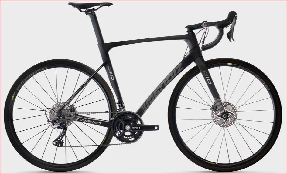 Mendiz G10 Gravel Carbon Carbon/zwart/grijs 52cm 52/M 2021