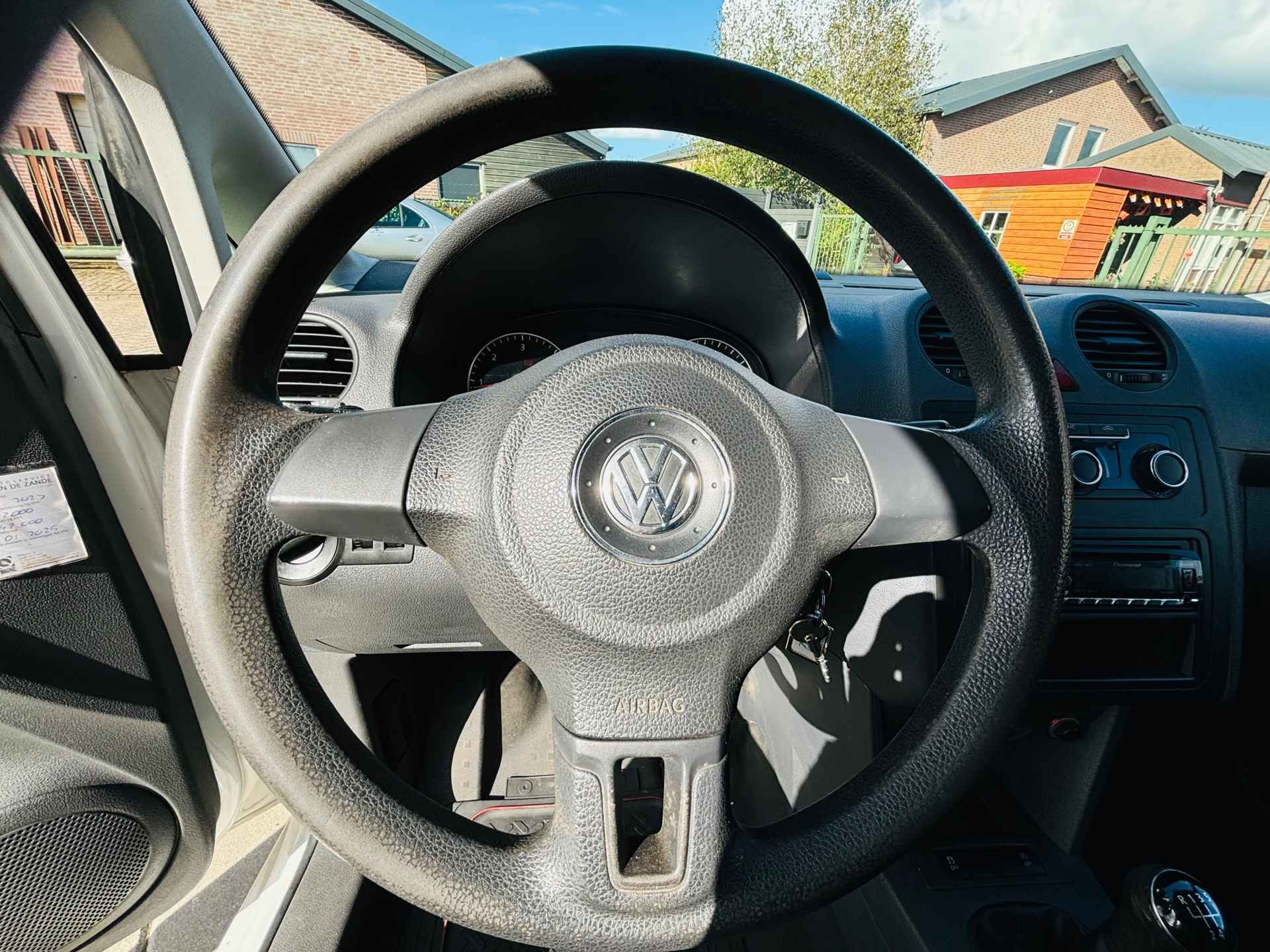 Volkswagen Caddy 1.6 TDI BMT|Airco|Alu-Imp.|Trekhaak|schuifd.Rechts|deurtjes|in zeer mooie staat - 12/19