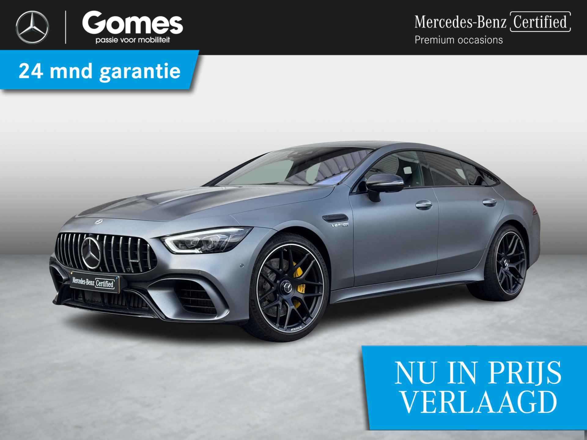 Mercedes-Benz AMG GT 4-Door Coupe 63 S 4MATIC+| Schuifdak | AMG performane-stoelen |