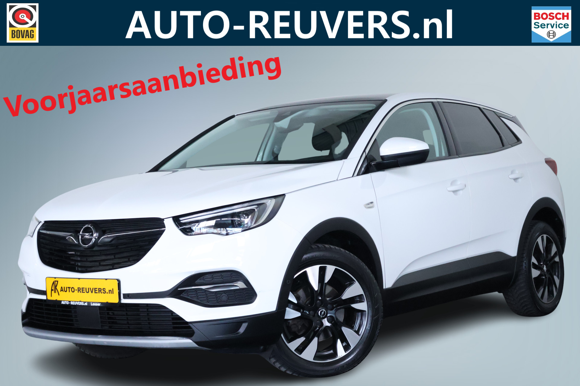 Opel Grandland X 1.2 Turbo Innovation / Panorama / Navi / LED / CarPlay / Clima bij viaBOVAG.nl