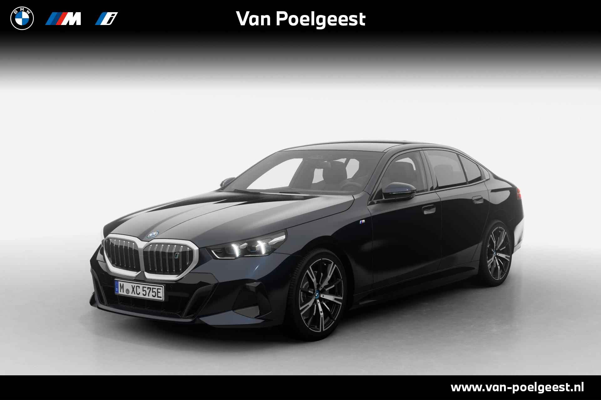 BMW i5 Sedan eDrive40 M Sport Edition 84 kWh | Trekhaak met elektrisch wegklapbare kogel | Stuurwielrand verwarmd - 1/20