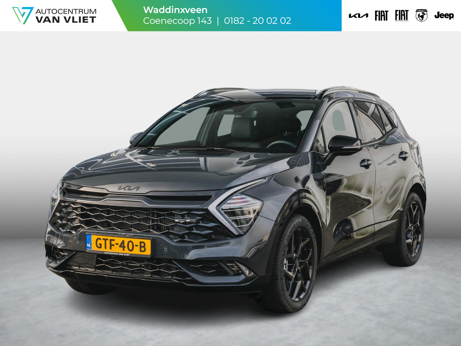 Kia Sportage 1.6 T-GDi Hybrid GT-Line l Beschikbaar in overleg l Stoel Stuurwiel verwarming l Volledig de-chrome l 19 Inch Velgen l Vraag de verkoper naar de optie om elke Kia te personaliseren l