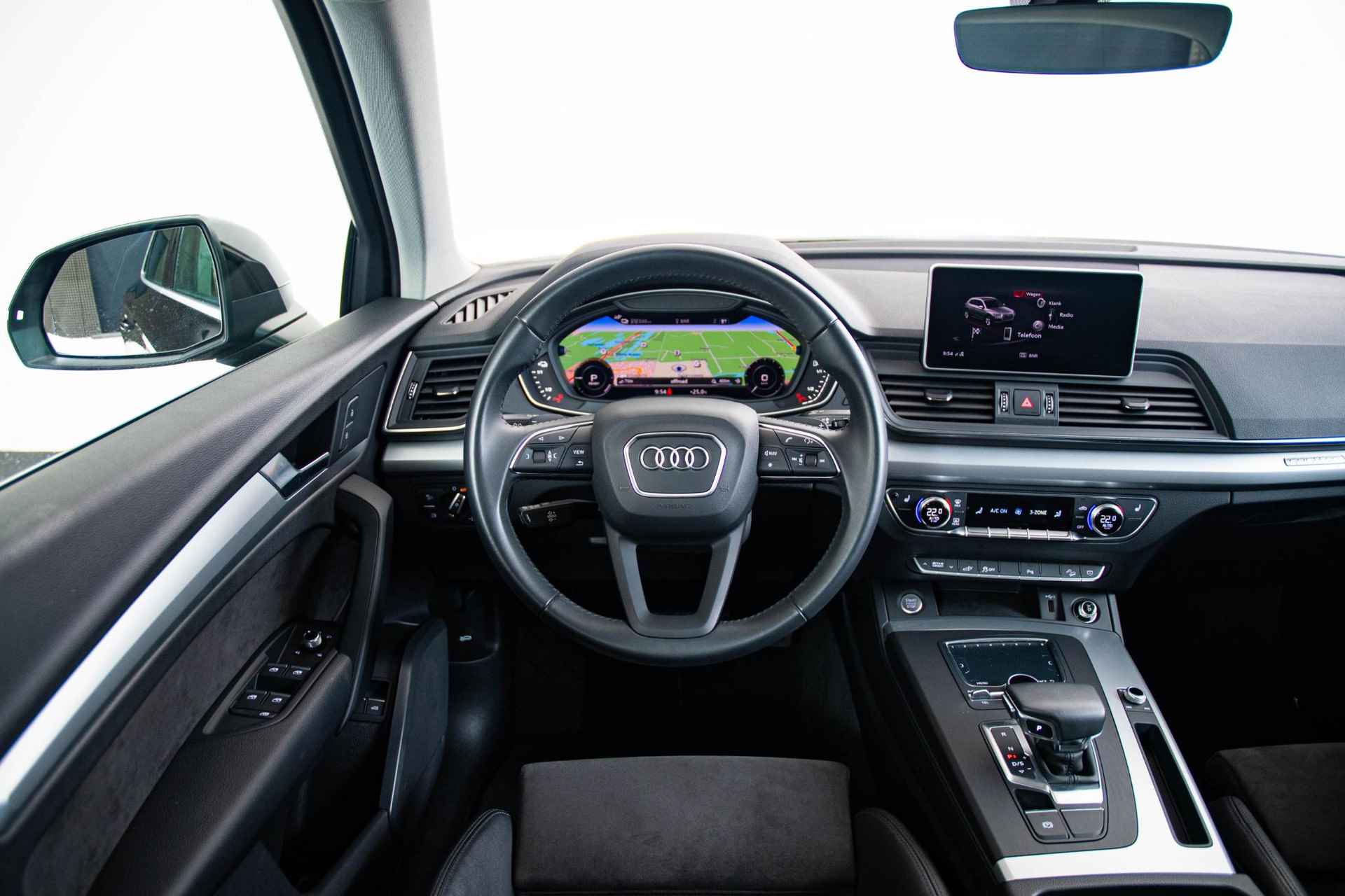 Audi Q5 50 TFSI e quattro S edition Trekhaak - Panoramadak - MMI Navi Plus - Audi Soundsystem - Stoelverwarming - Cruise Control - Comfortsleutel - Parkeerhulp met Camera - 30/66