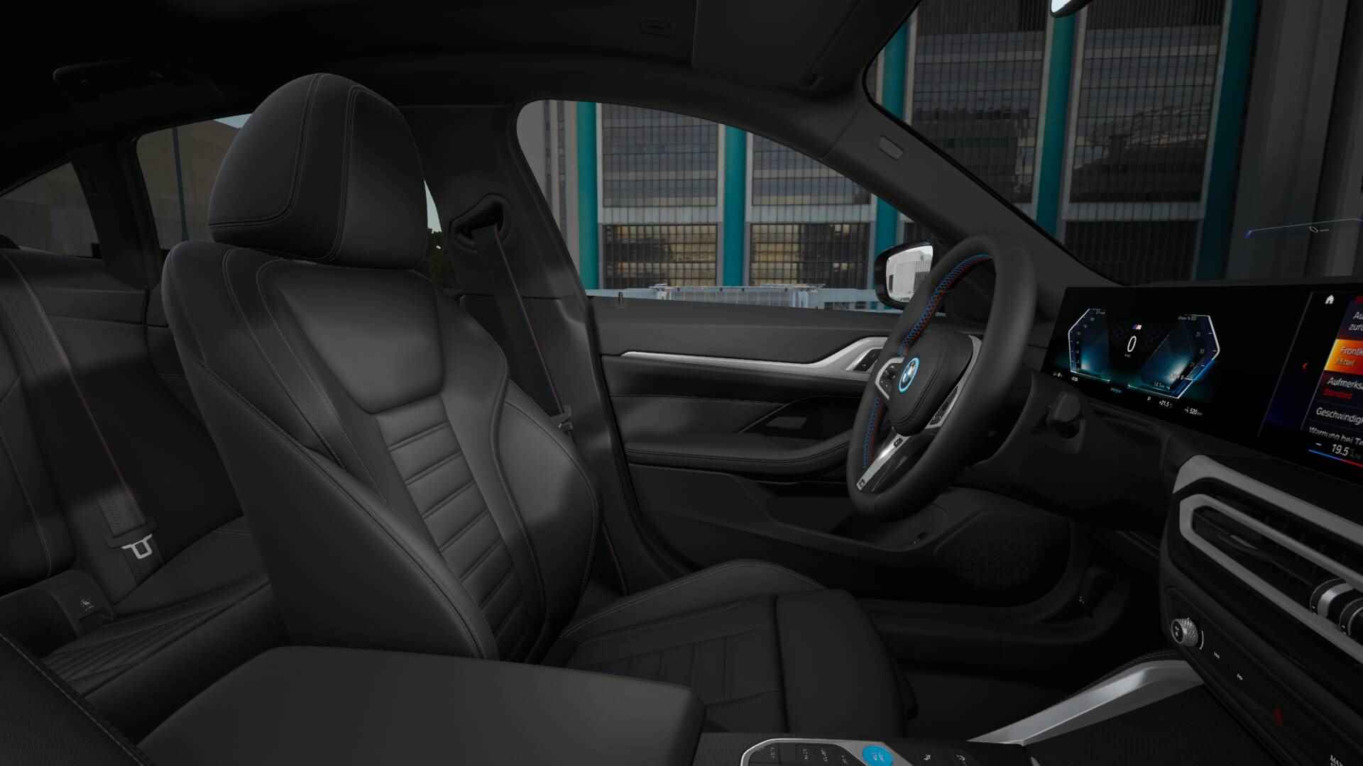 BMW i4 eDrive40 High Executive M Sport 84 kWh / Schuif-kanteldak / Active Cruise Control / Parking Assistant / Live Cockpit Professional / Comfort Access / Verwarmd Stuirwiel - 8/11