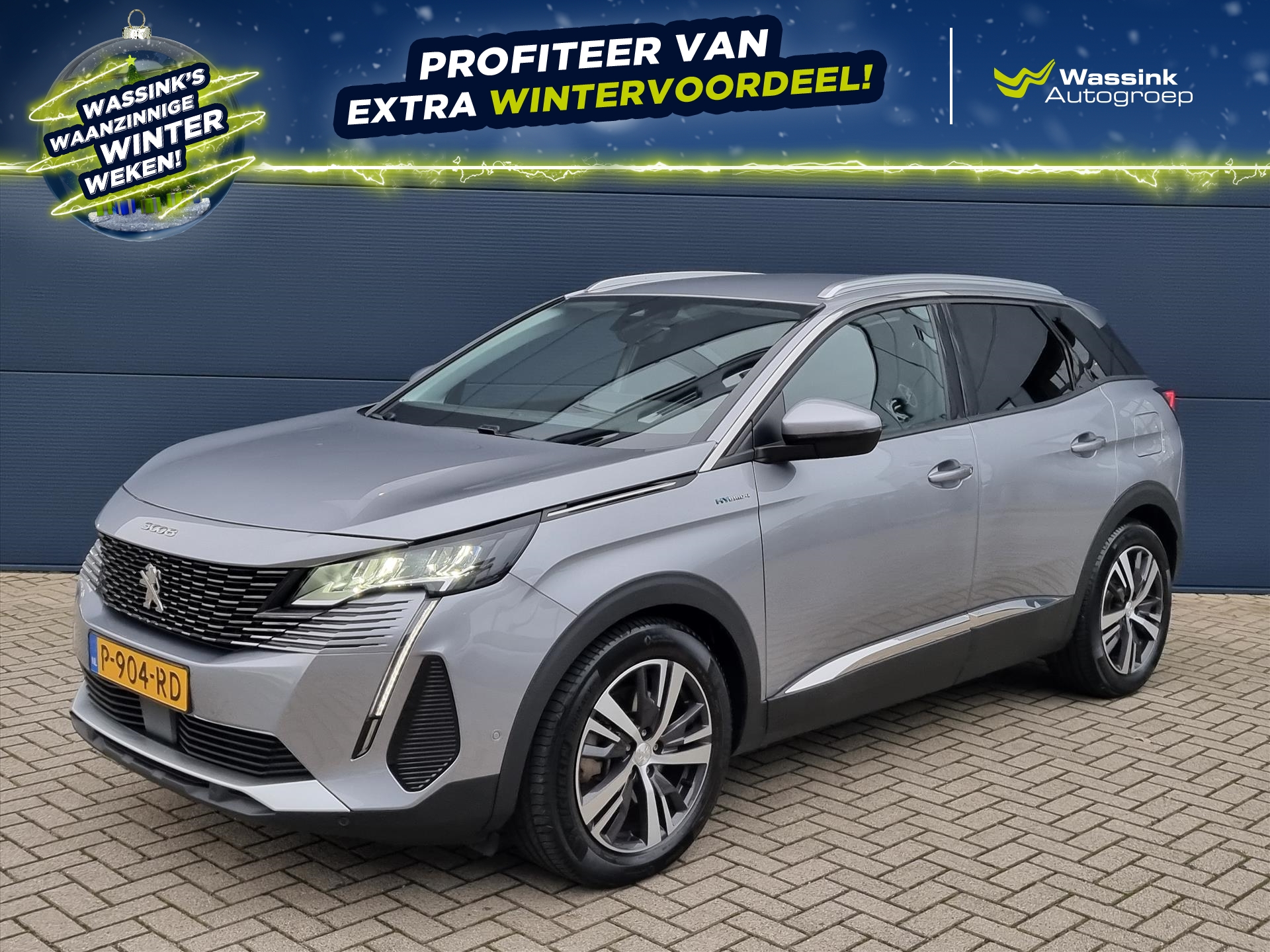 PEUGEOT 3008 1.6 Plug-in HYbrid4 300pk e-EAT8 Allure Pack | Navigatie | Parkeersensoren | Apple Carplay/Android Auto | LED |