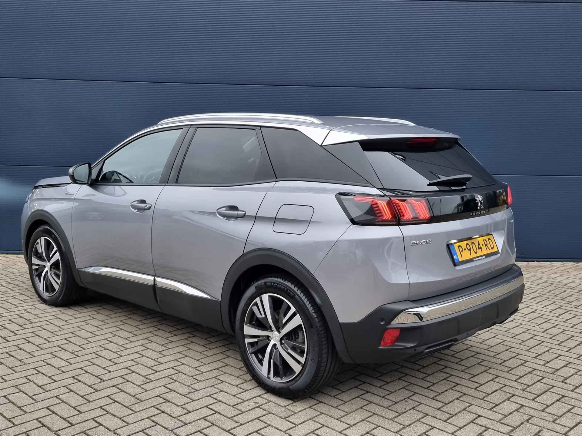 PEUGEOT 3008 1.6 Plug-in HYbrid4 300pk e-EAT8 Allure Pack | Navigatie | Parkeersensoren | Apple Carplay/Android Auto | LED | - 3/45