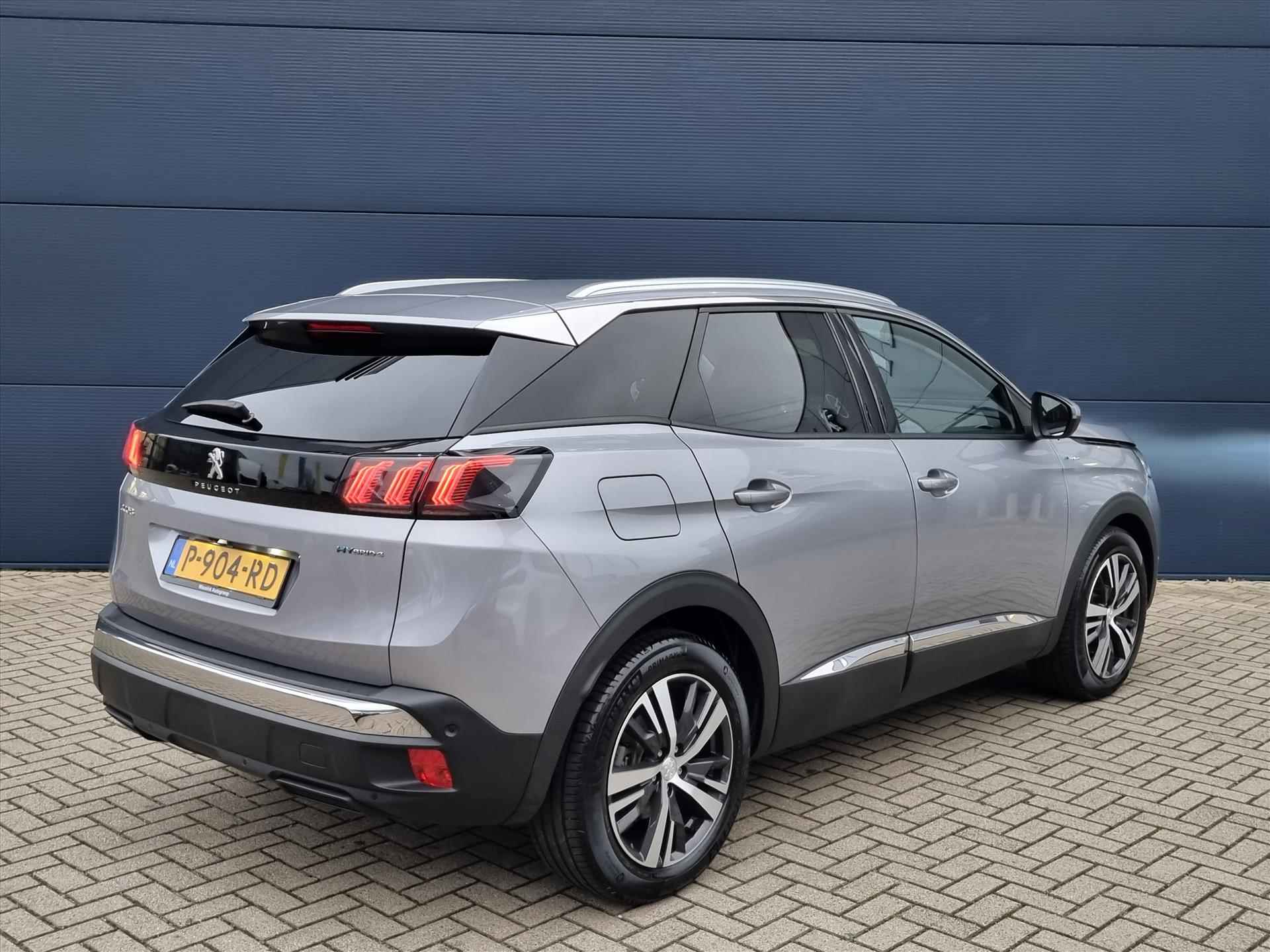 PEUGEOT 3008 1.6 Plug-in HYbrid4 300pk e-EAT8 Allure Pack | Navigatie | Parkeersensoren | Apple Carplay/Android Auto | LED | - 5/45