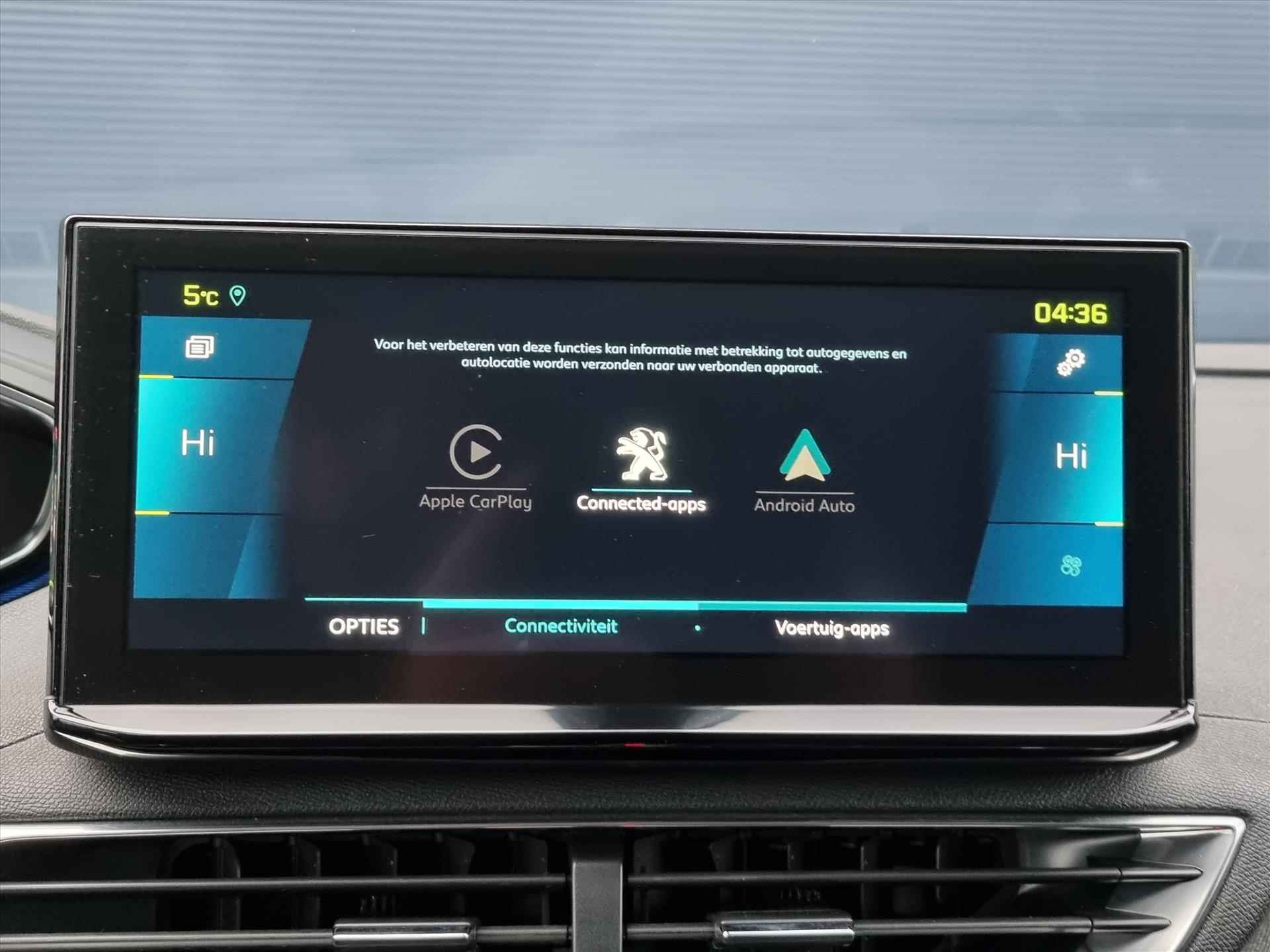 PEUGEOT 3008 1.6 Plug-in HYbrid4 300pk e-EAT8 Allure Pack | Navigatie | Parkeersensoren | Apple Carplay/Android Auto | LED | - 21/45