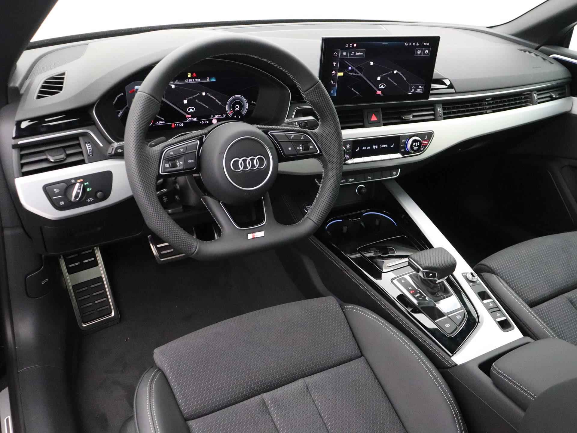Audi A5 Cabriolet S Edition 40 TFSI 204 pk | Elektr. stoelen geheugen | Hoofdruimteverwarming | Keyless | Rode remzadels | Parkeerassistent | Afgevlakt stuurwiel | Ambiente lichtpakket - 11/44
