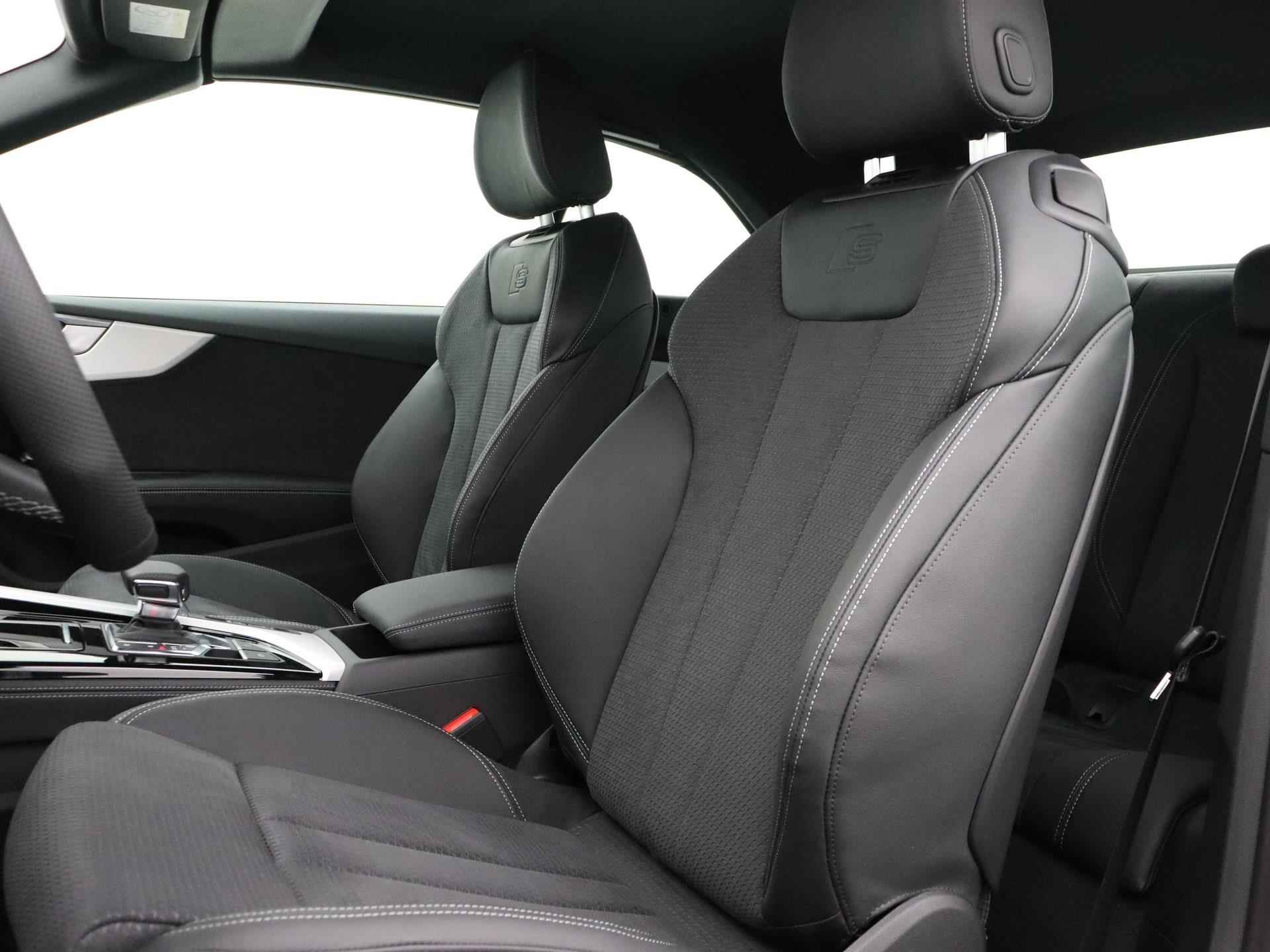 Audi A5 Cabriolet S Edition 40 TFSI 204 pk | Elektr. stoelen geheugen | Hoofdruimteverwarming | Keyless | Rode remzadels | Parkeerassistent | Afgevlakt stuurwiel | Ambiente lichtpakket - 13/44