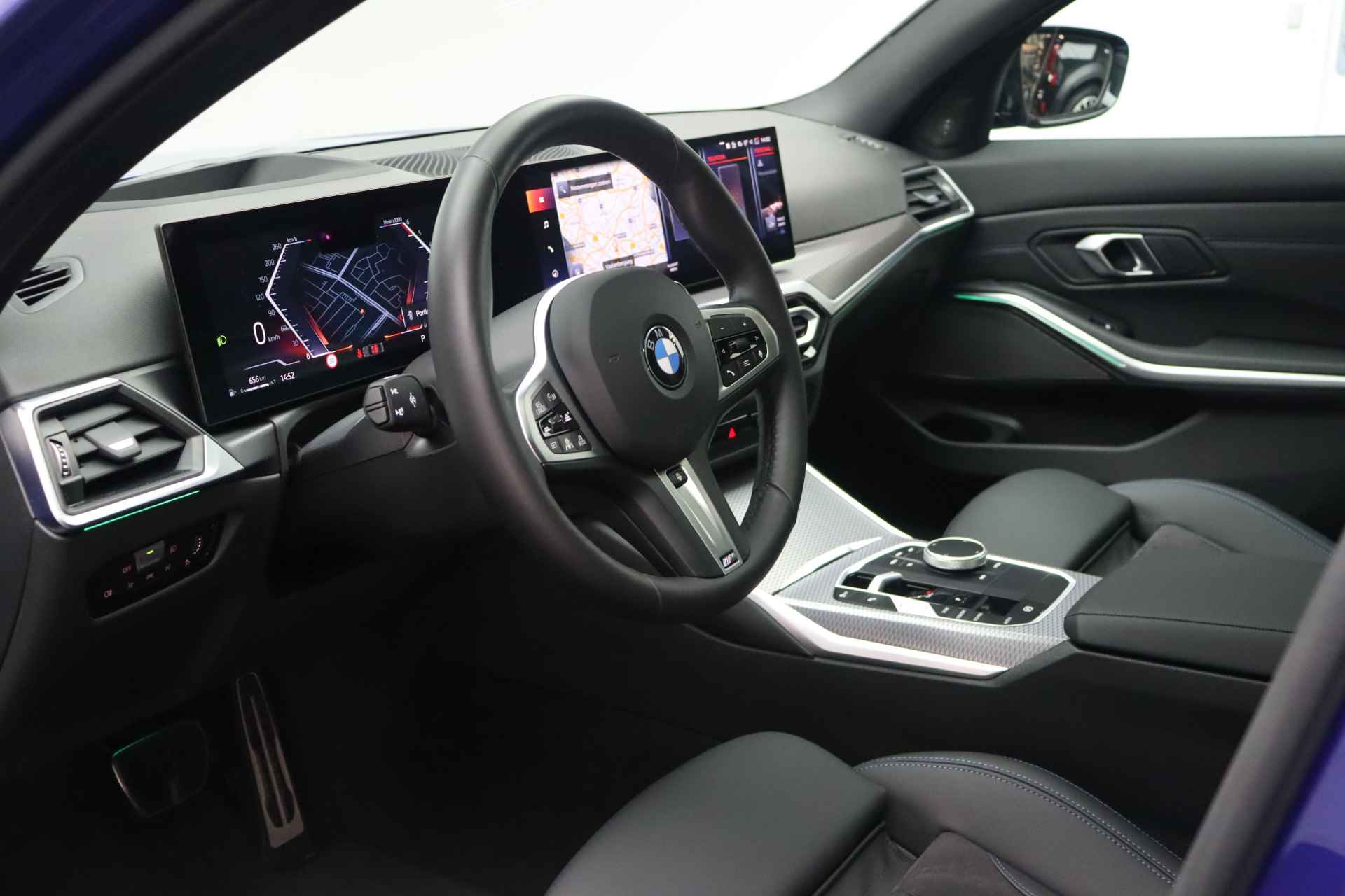 BMW 3-serie M340d xDrive High Executive Automaat / Sportstoelen / Stoelverwarming / Adaptief M Onderstel / Harman Kardon / Parking Assistant / Adaptieve LED / Verwarmd stuurwiel / Live Cockpit Professional - 12/30