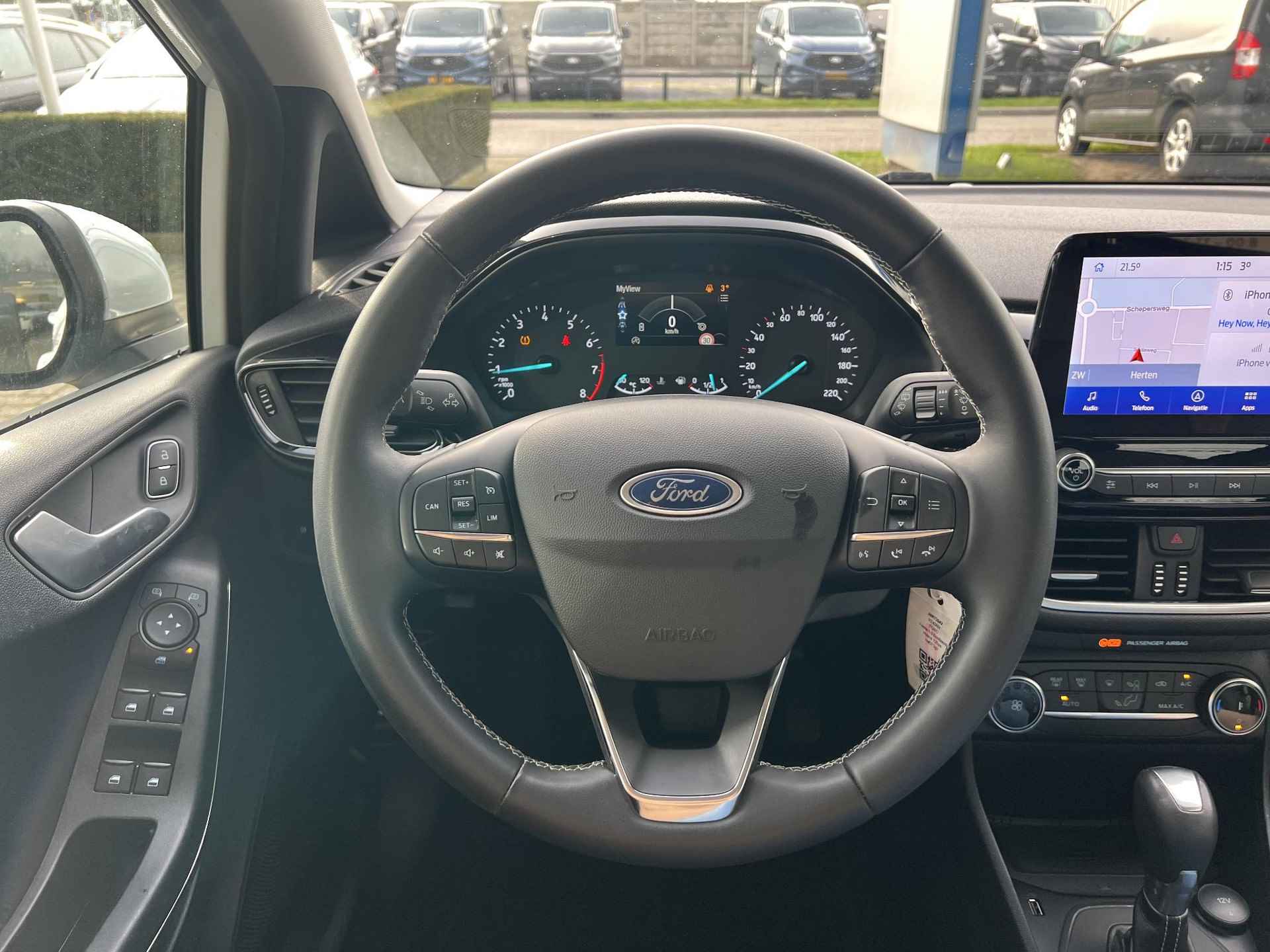 Ford Fiesta 1.0 EcoBoost Hybrid Titanium | Automaat | Navigatie | Parkeersensoren - 14/26