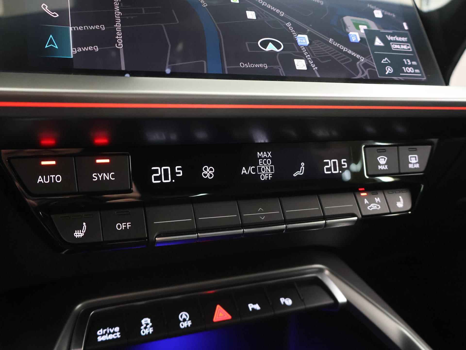 Audi A3 Sportback 30 TFSI S Line | Trekhaak | Navigatie | Climate Control | Bluetooth | Cruise Control | - 18/40