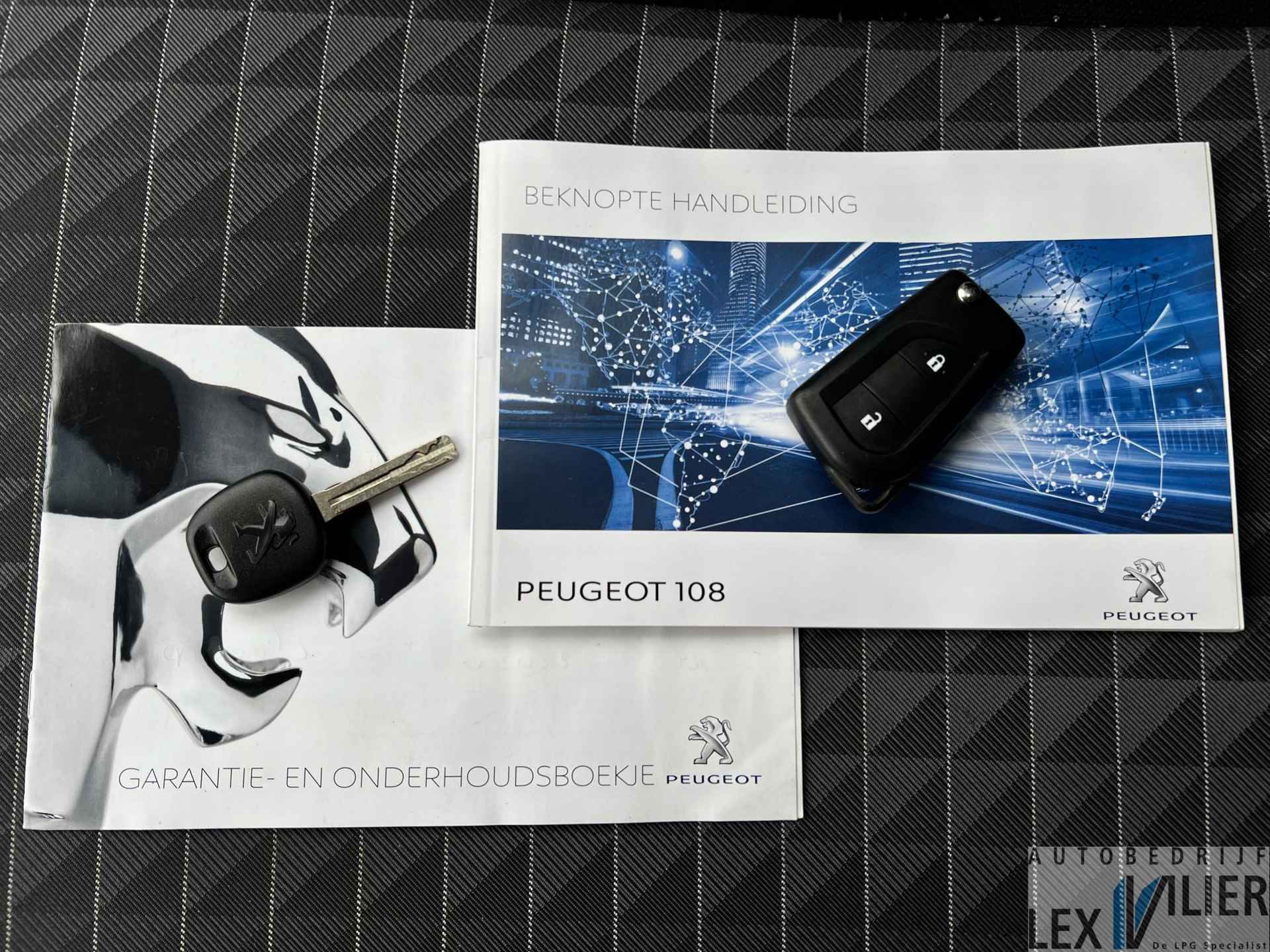Peugeot 108 1.0 e-VTi Active  Bovag garantie - 11/22
