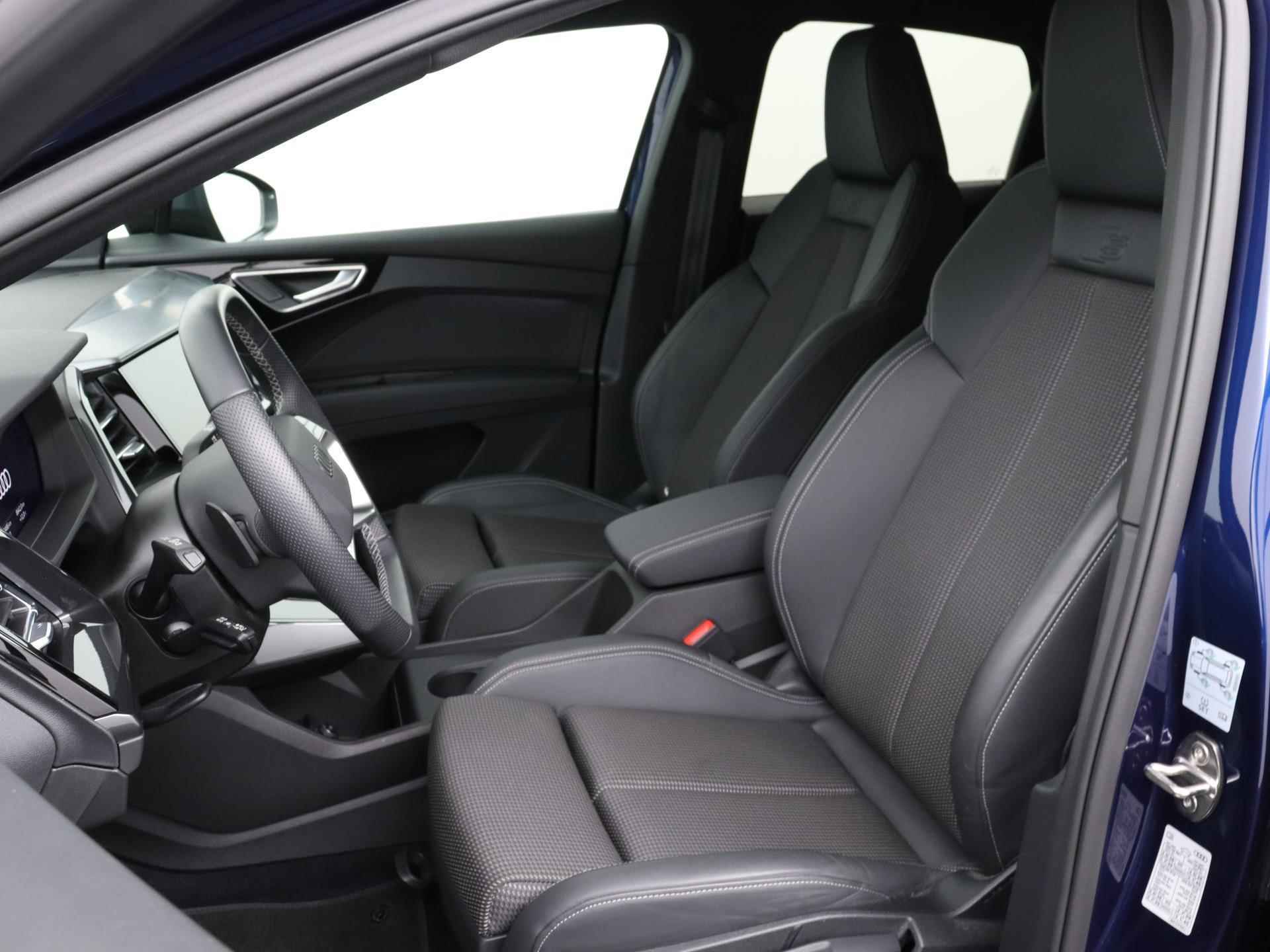 Audi Q4 Sportback e-tron 40 S edition 77 kWh | Automaat | LED  | Climate control| Lichtmetalen velgen |  Cruise control | Camera | Parkeersensoren | Elektrische Kofferklep | Getint glas | - 9/30