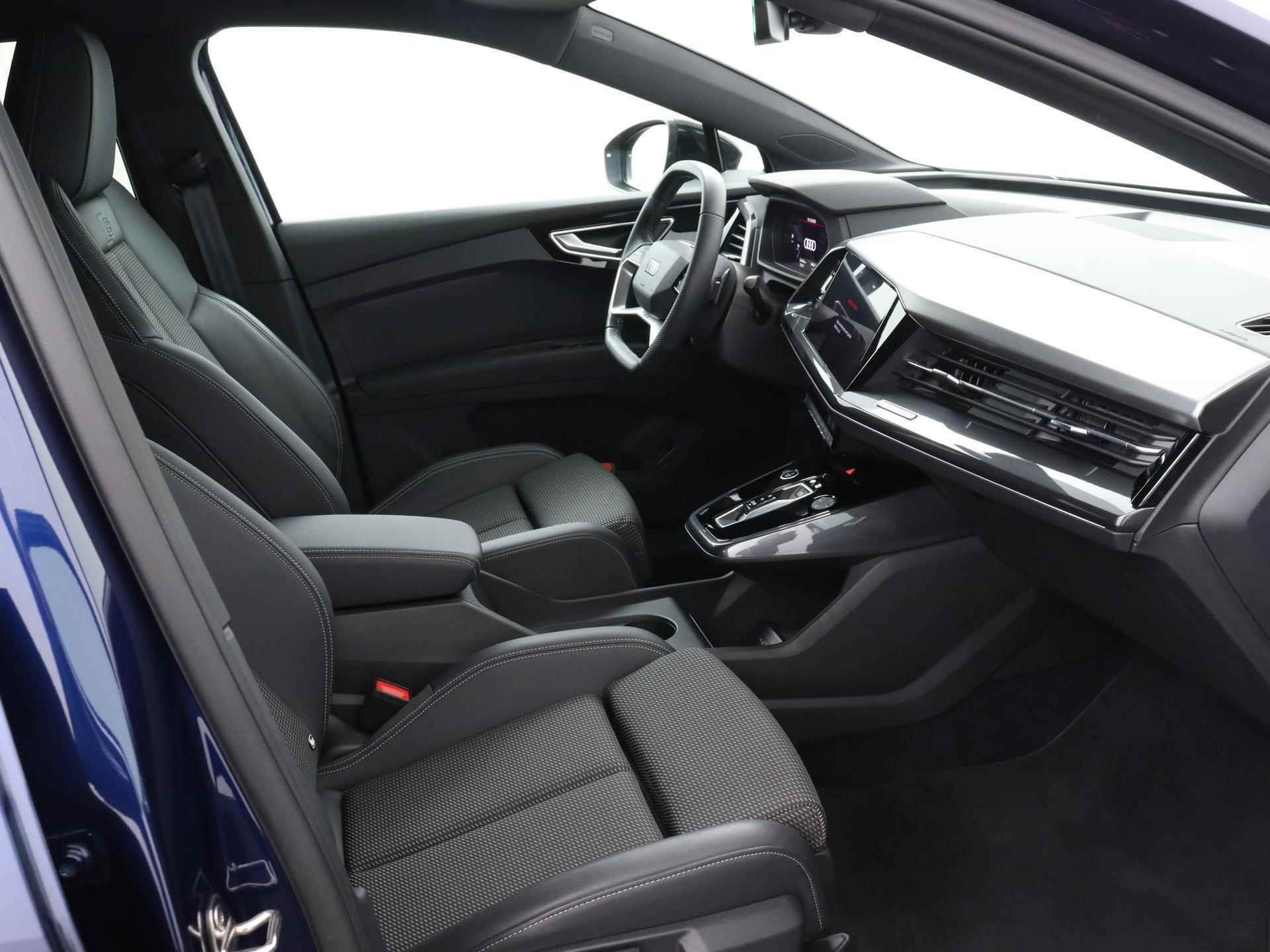 Audi Q4 Sportback e-tron 40 S edition 77 kWh | Automaat | LED  | Climate control| Lichtmetalen velgen |  Cruise control | Camera | Parkeersensoren | Elektrische Kofferklep | Getint glas | - 10/30