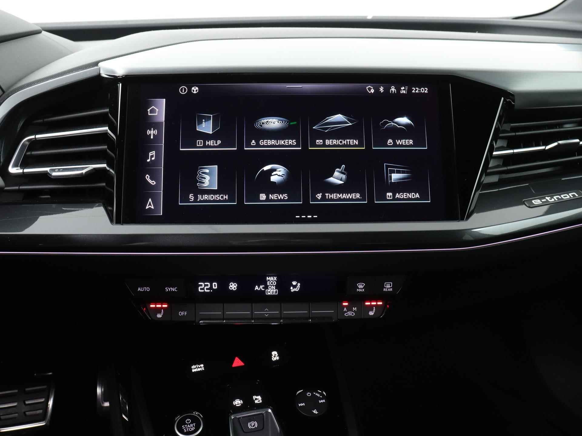 Audi Q4 Sportback e-tron 40 S edition 77 kWh | Automaat | LED  | Climate control| Lichtmetalen velgen |  Cruise control | Camera | Parkeersensoren | Elektrische Kofferklep | Getint glas | - 17/30